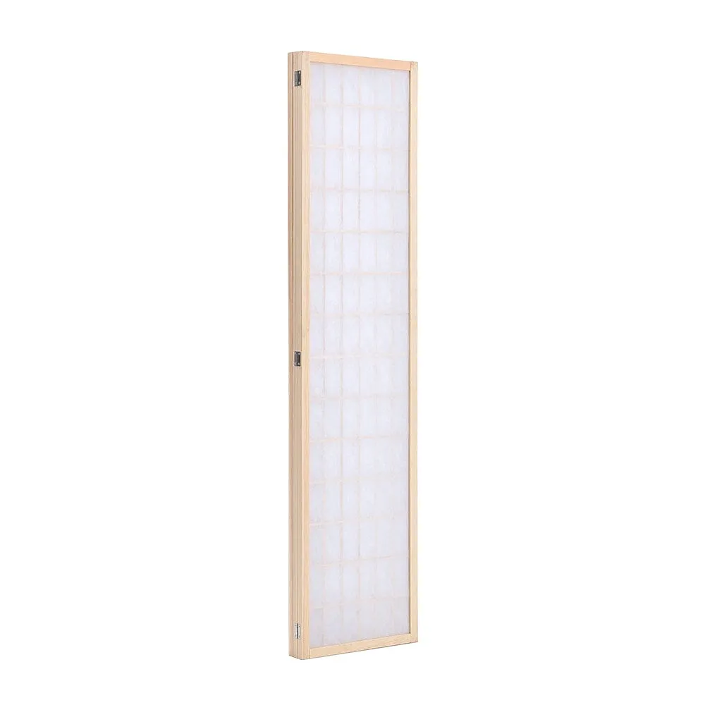 3/4 Panel Solid Wood Folding Room Divider Screen Stylish and Functional Partition