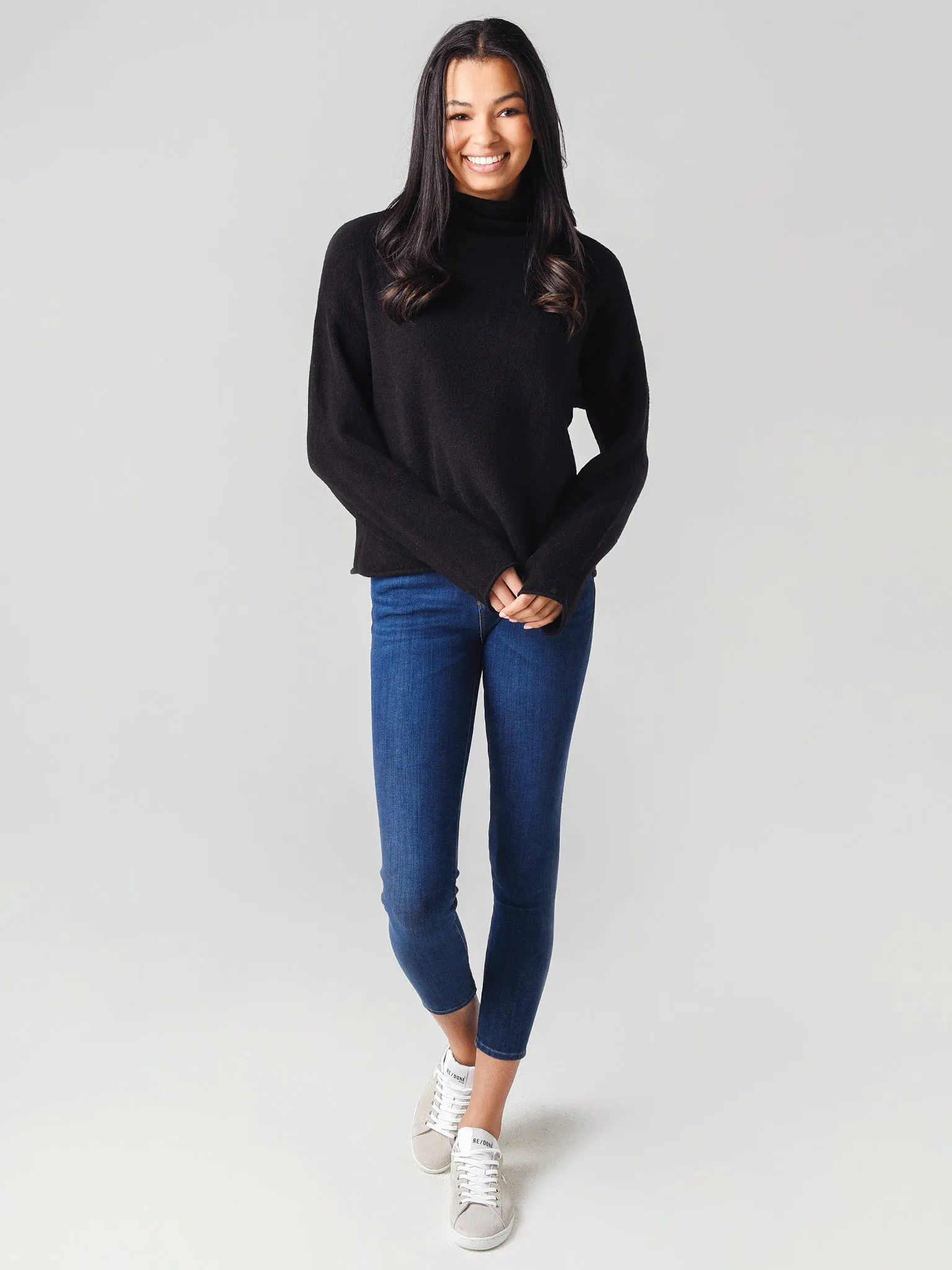 525 Women's Roll Neck Pullover Sweater