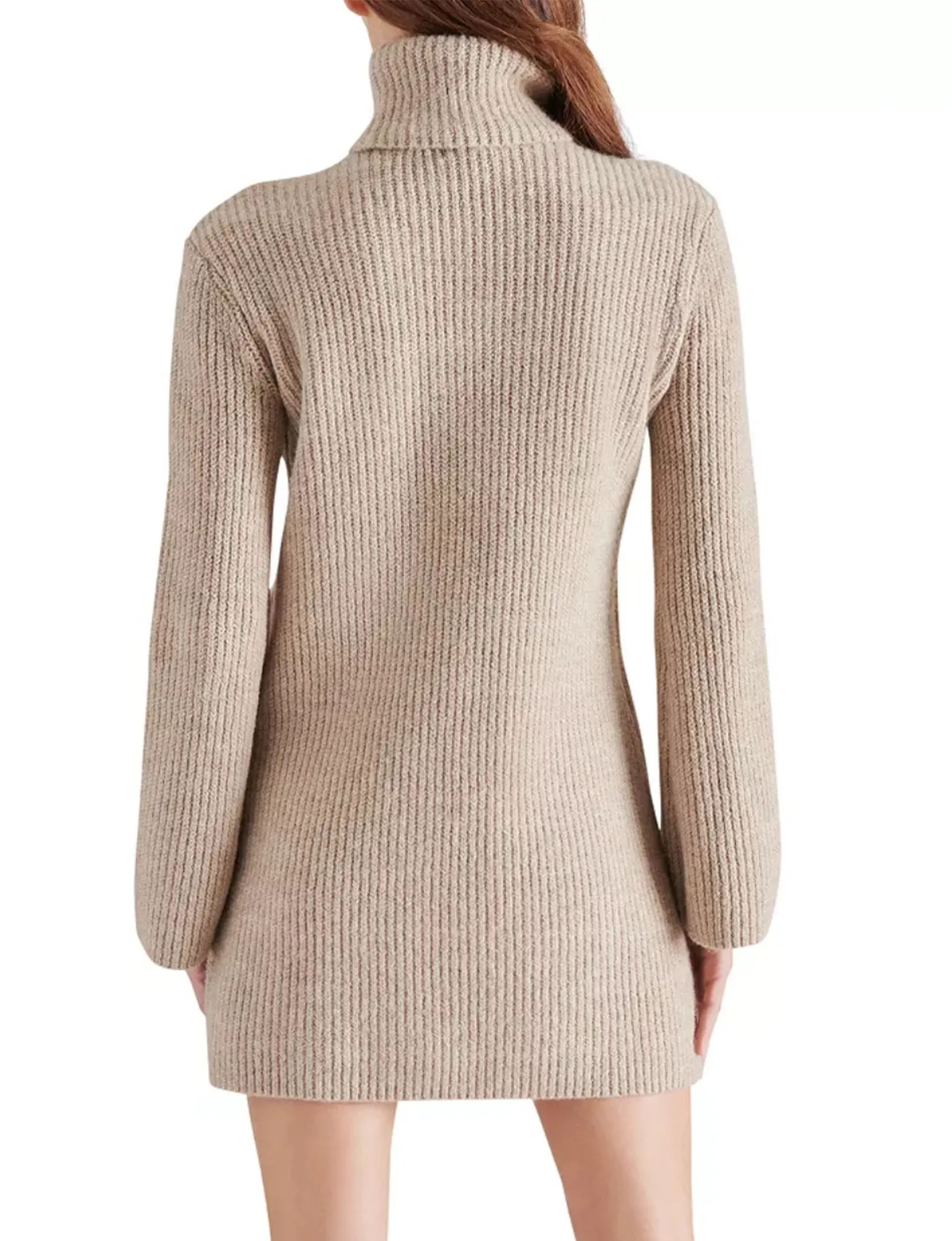 Abbie Sweater Dress, Oatmeal