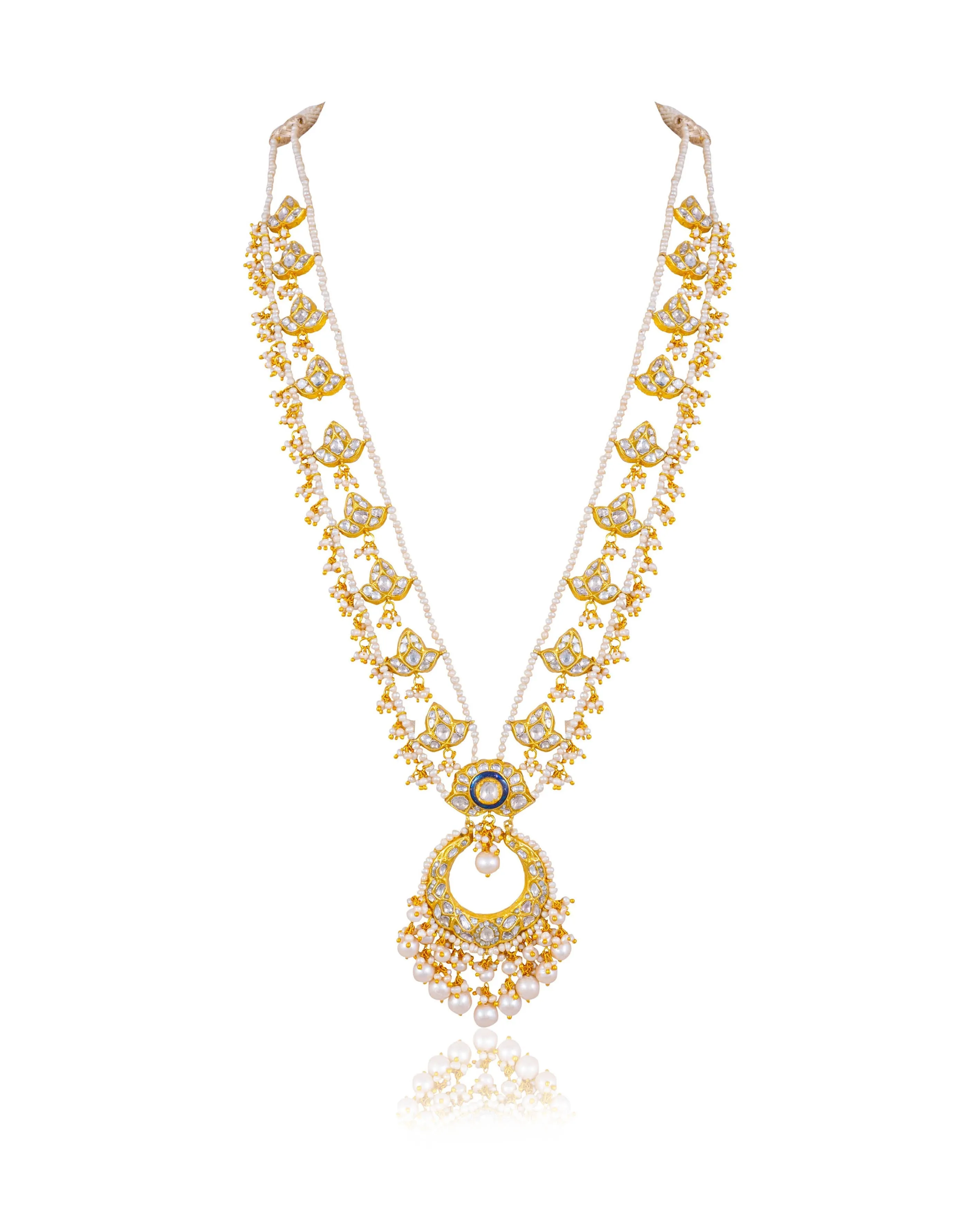 Adyanshi Polki Long Necklace