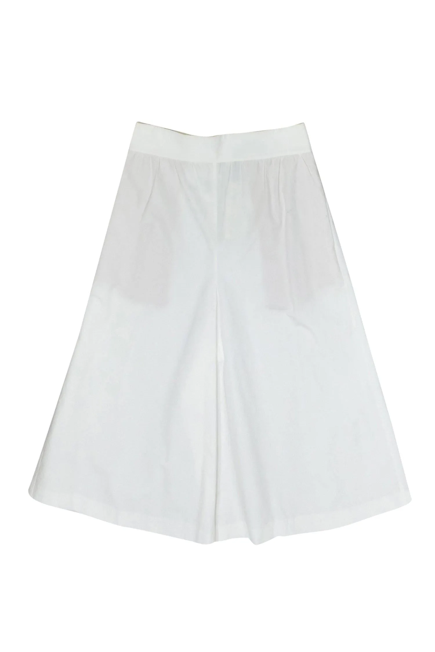 Alice & Olivia - White Wide Leg Culottes Sz 2