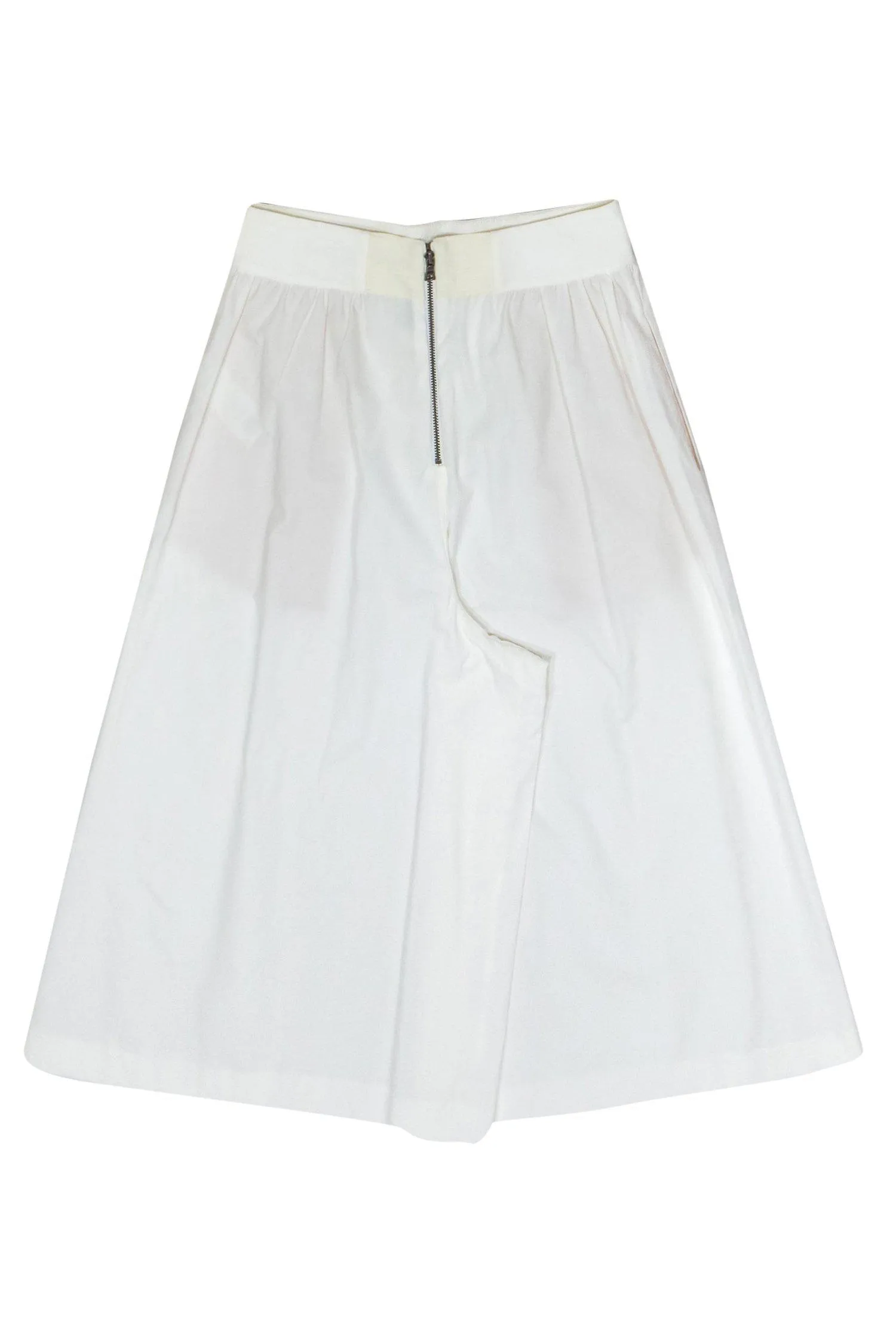 Alice & Olivia - White Wide Leg Culottes Sz 2