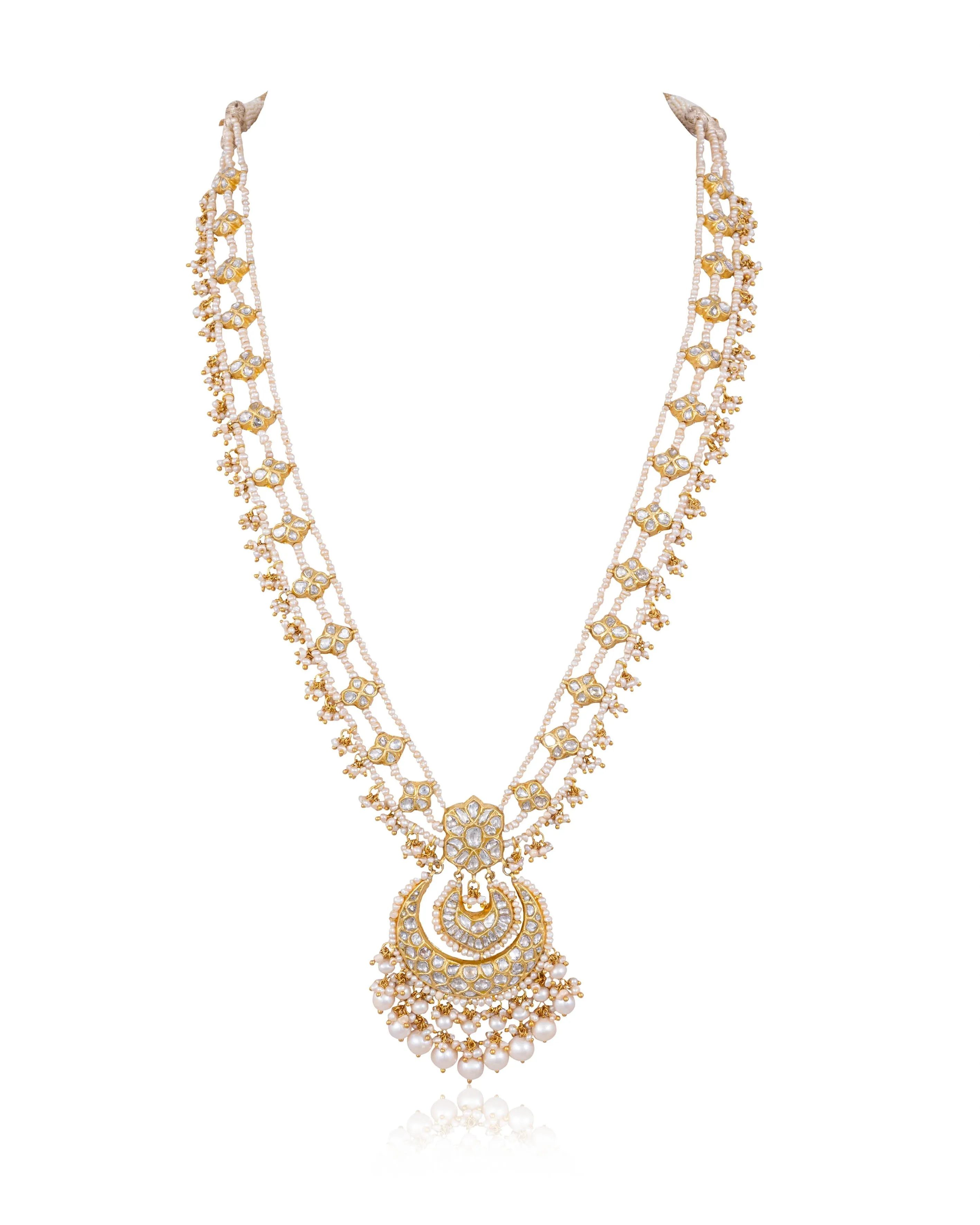 Alifiya Polki Long Necklace