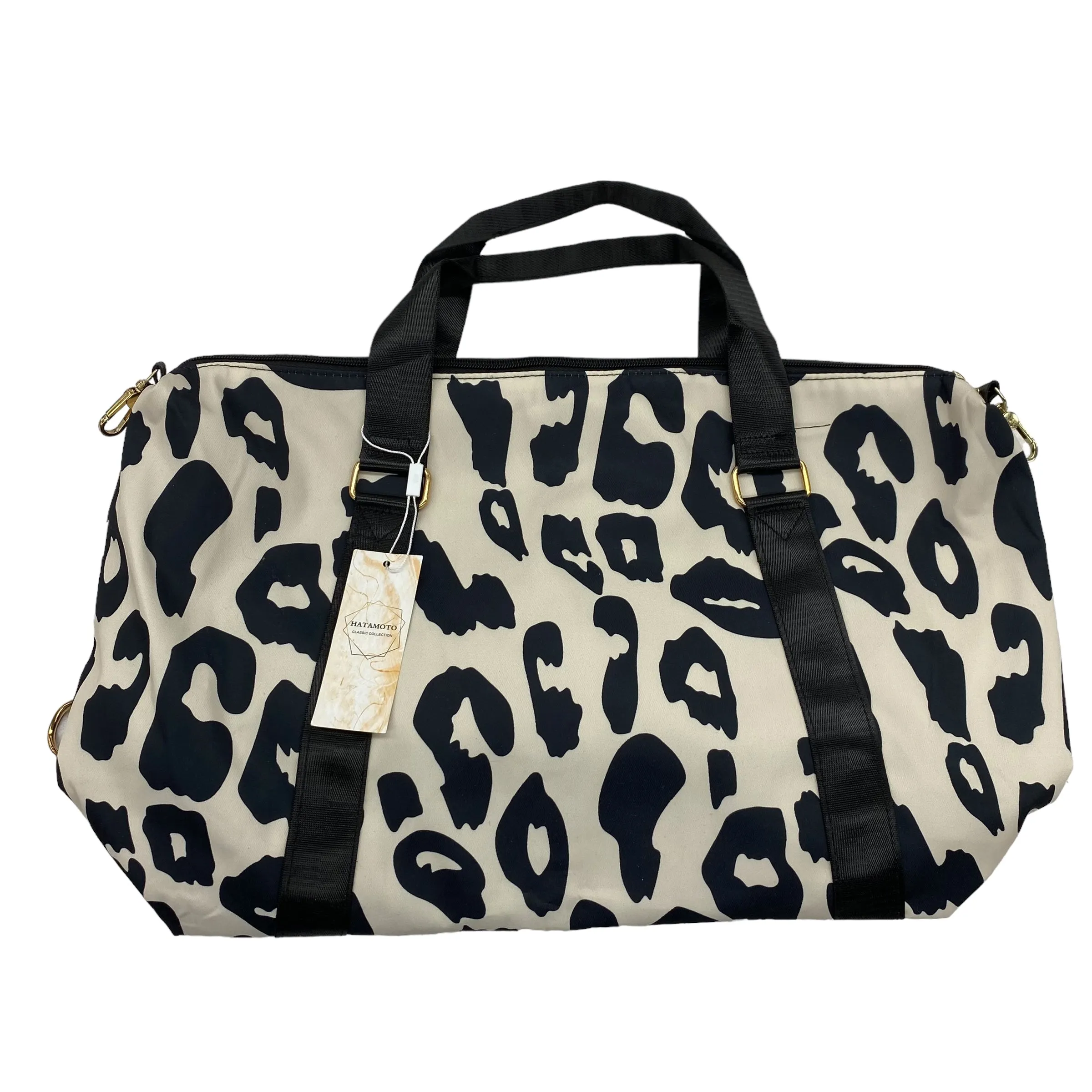 ANIMAL PRINT DUFFLE AND WEEKENDER by CLOTHES MENTOR Size:MEDIUM