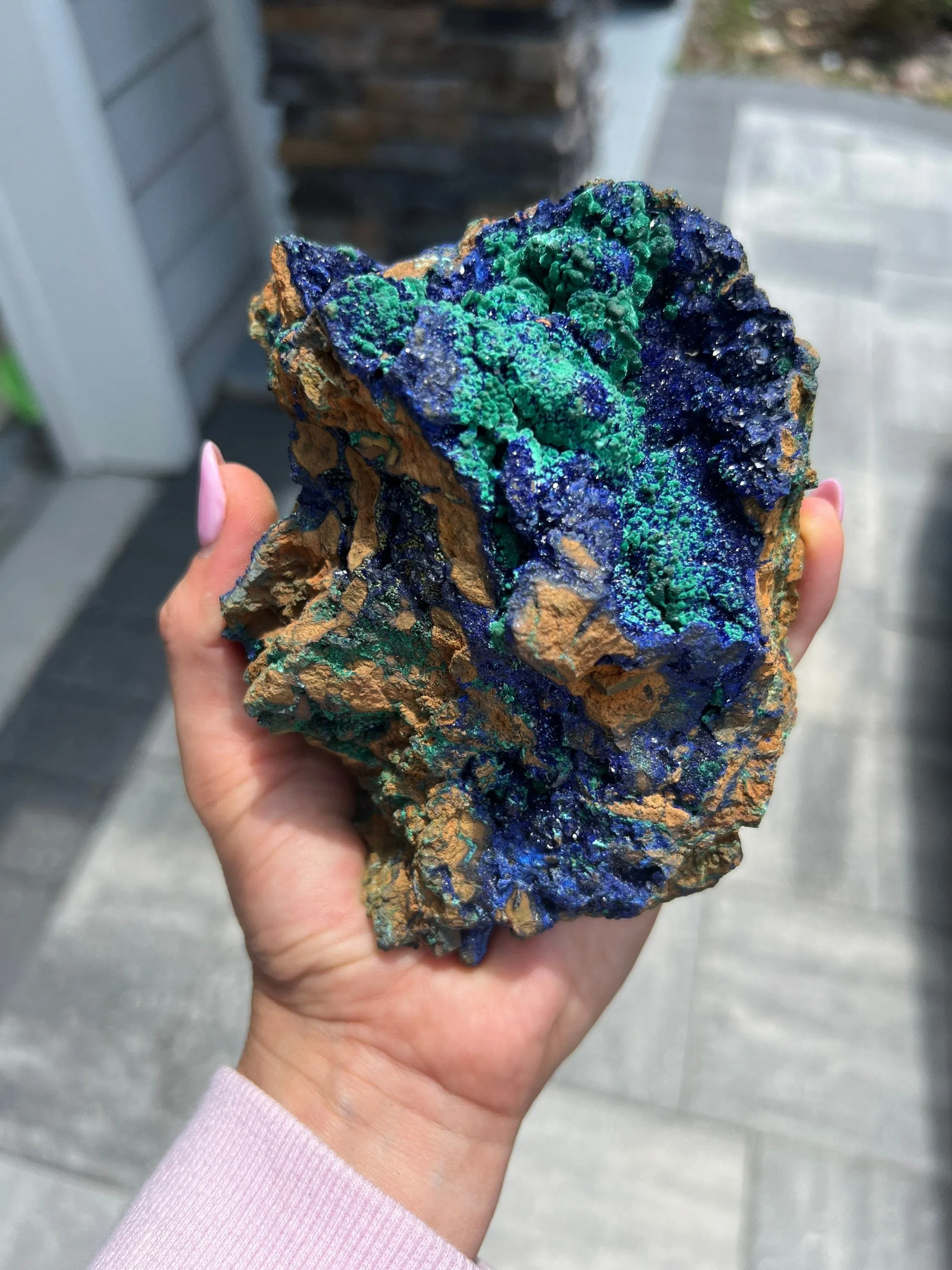 Azurite malachite 2 pounds 4oz