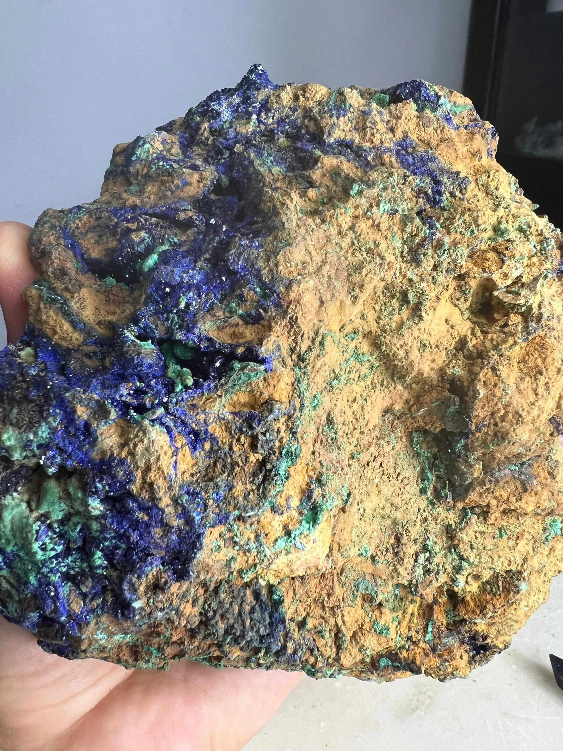 Azurite malachite 2 pounds 4oz