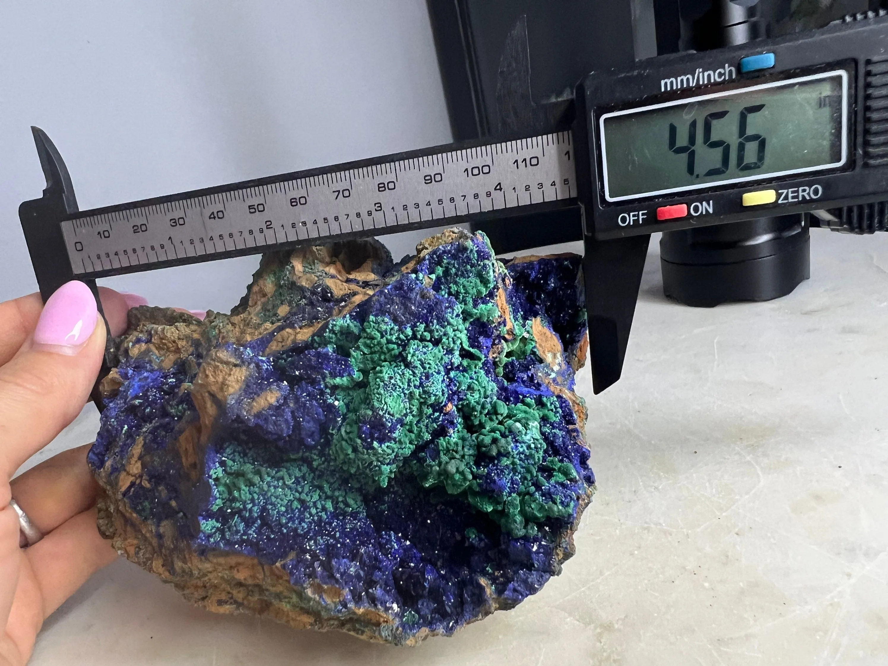 Azurite malachite 2 pounds 4oz