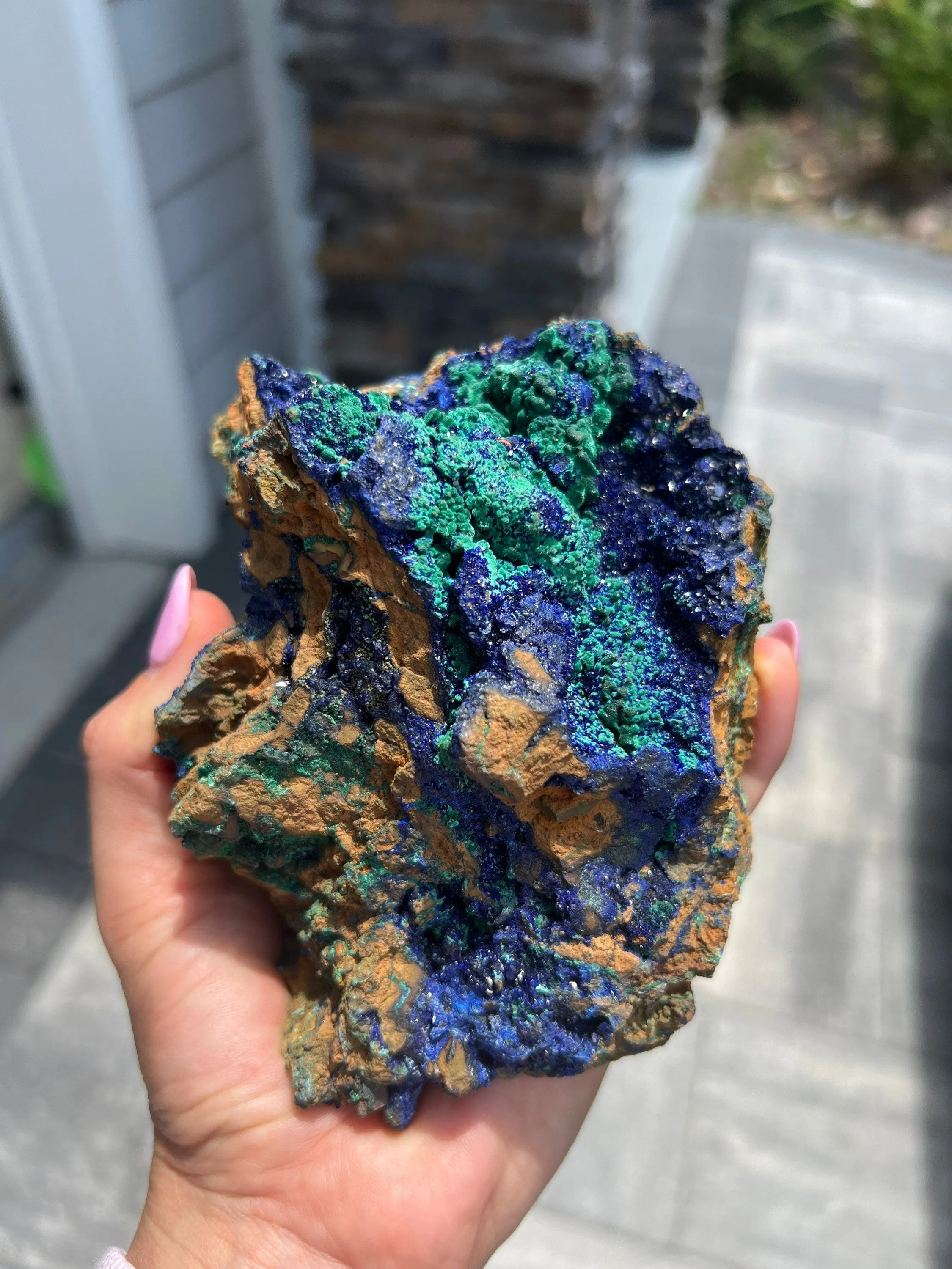 Azurite malachite 2 pounds 4oz