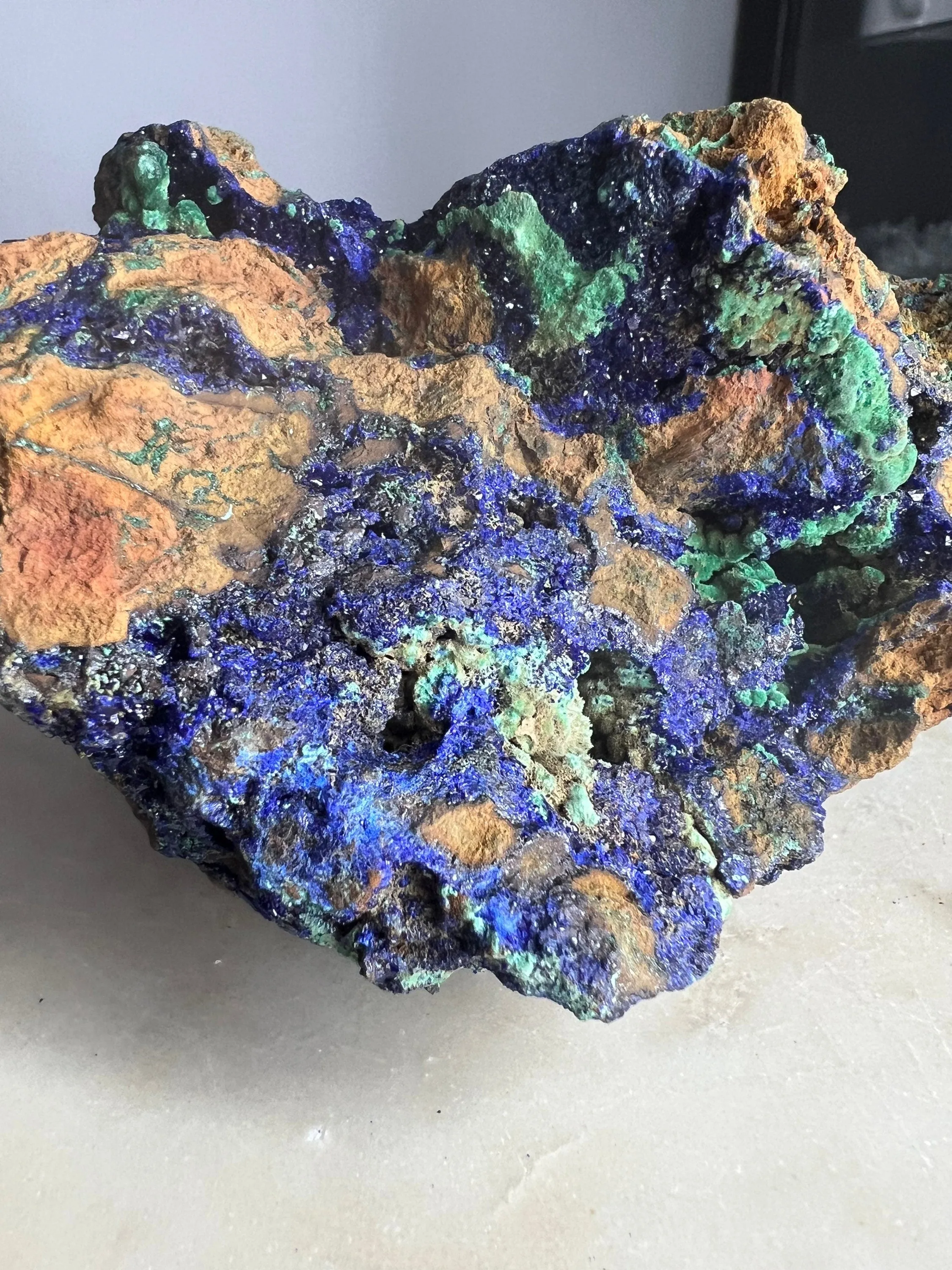 Azurite malachite 2 pounds 4oz