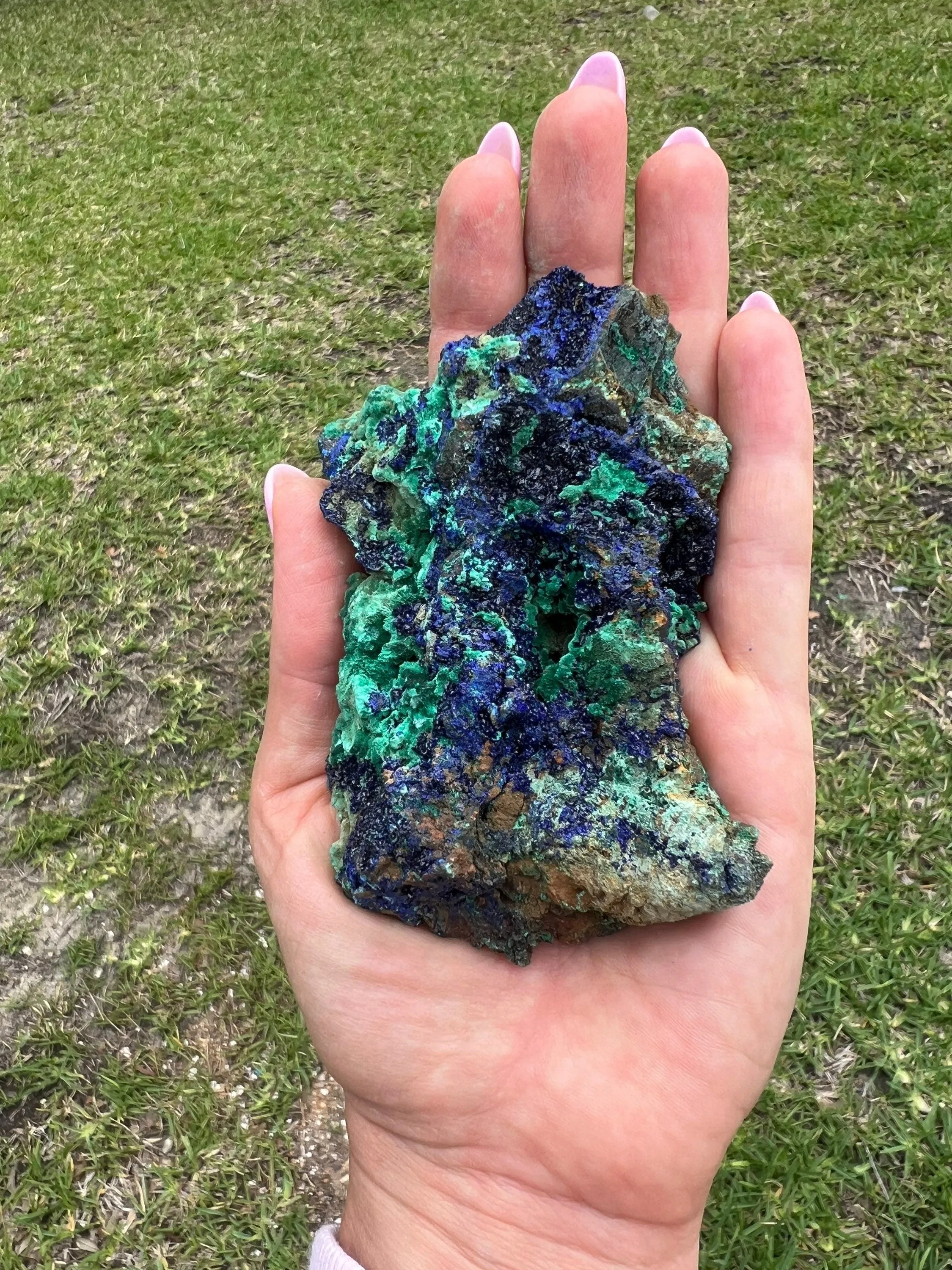 Azurite malachite 202grams