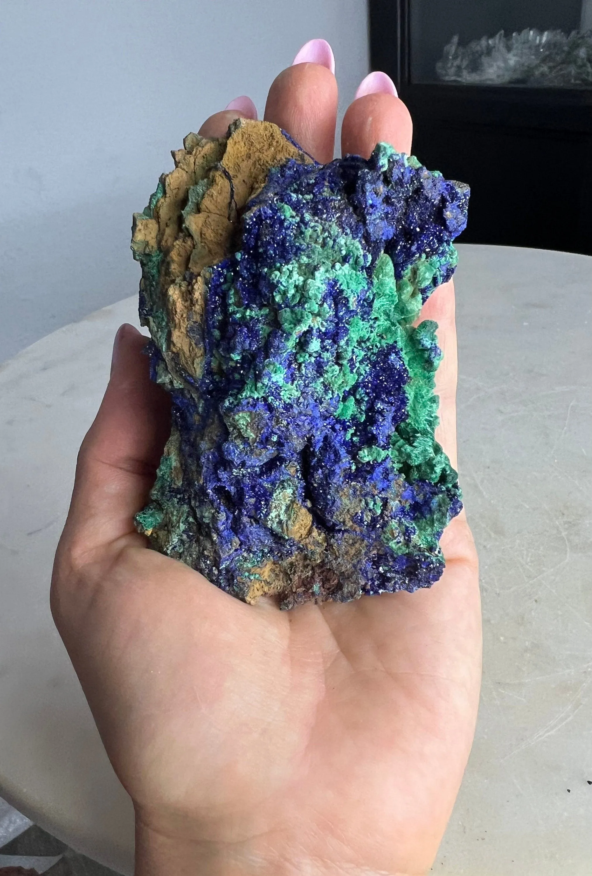 Azurite malachite 202grams