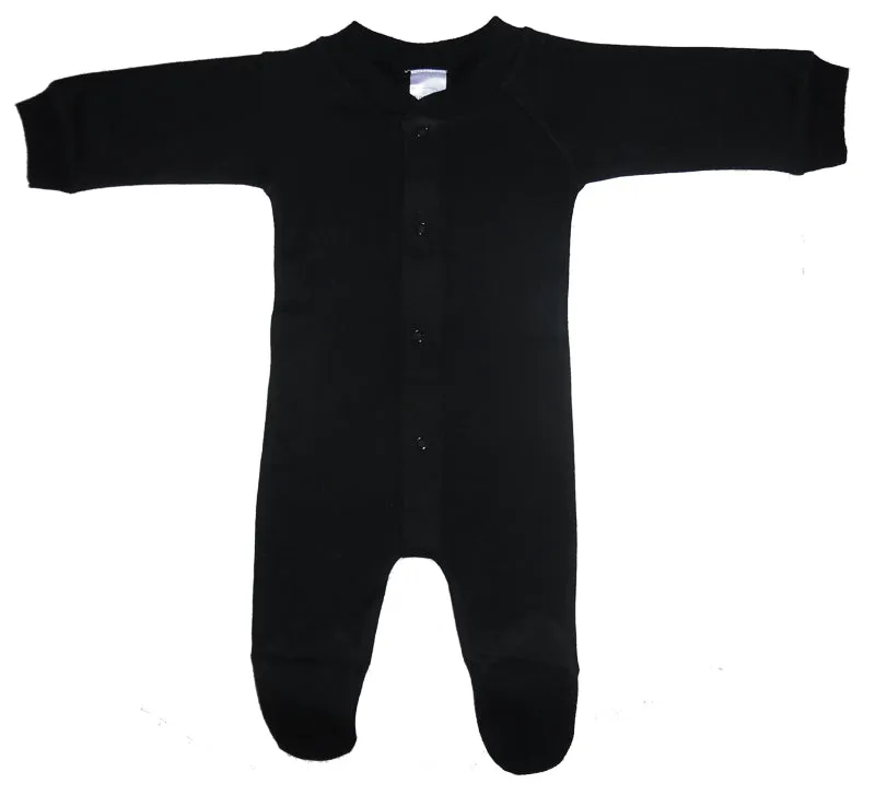 Bambini Black Interlock Sleep & Play