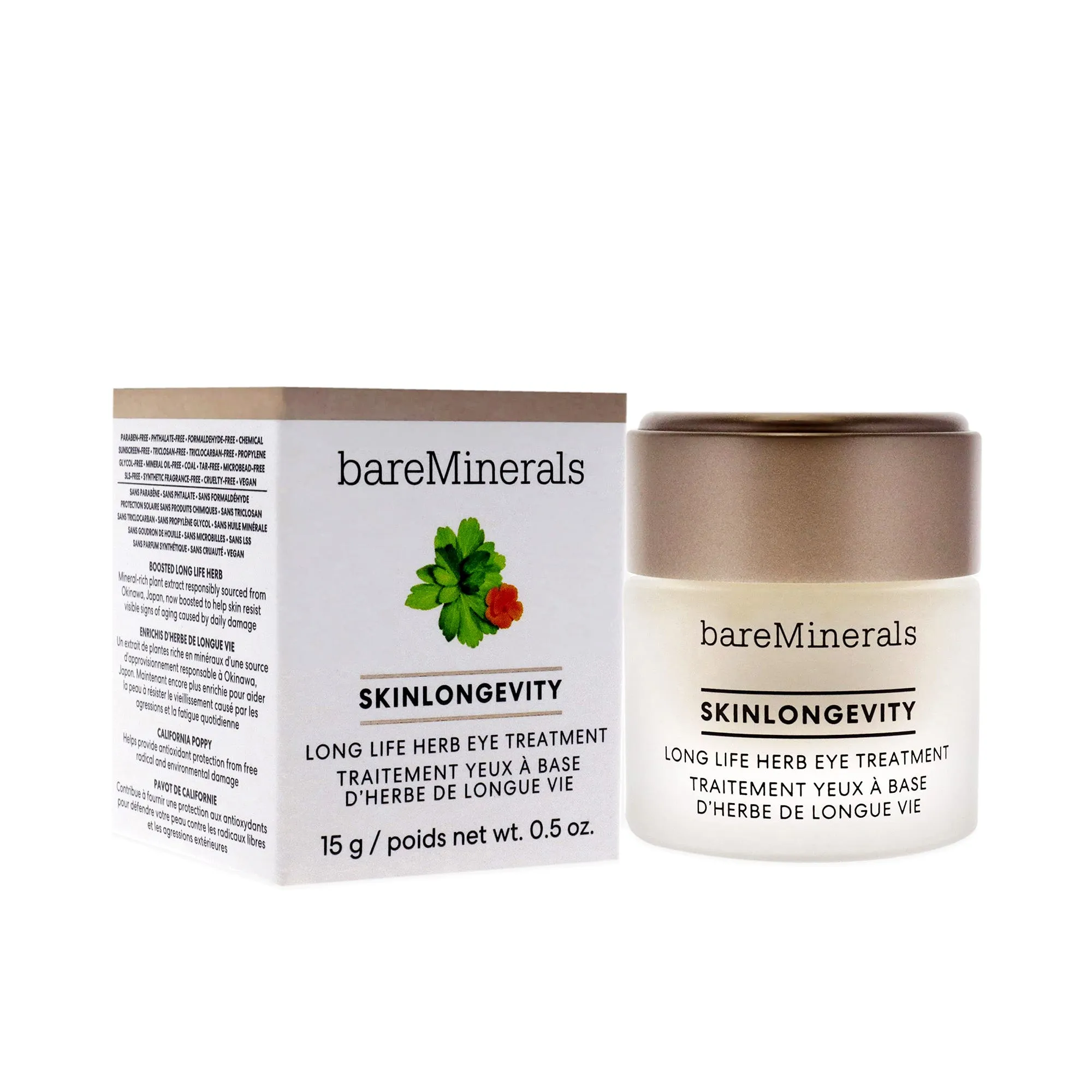 bareMinerals SkinLongevity Long Life Herb Eye Treatment