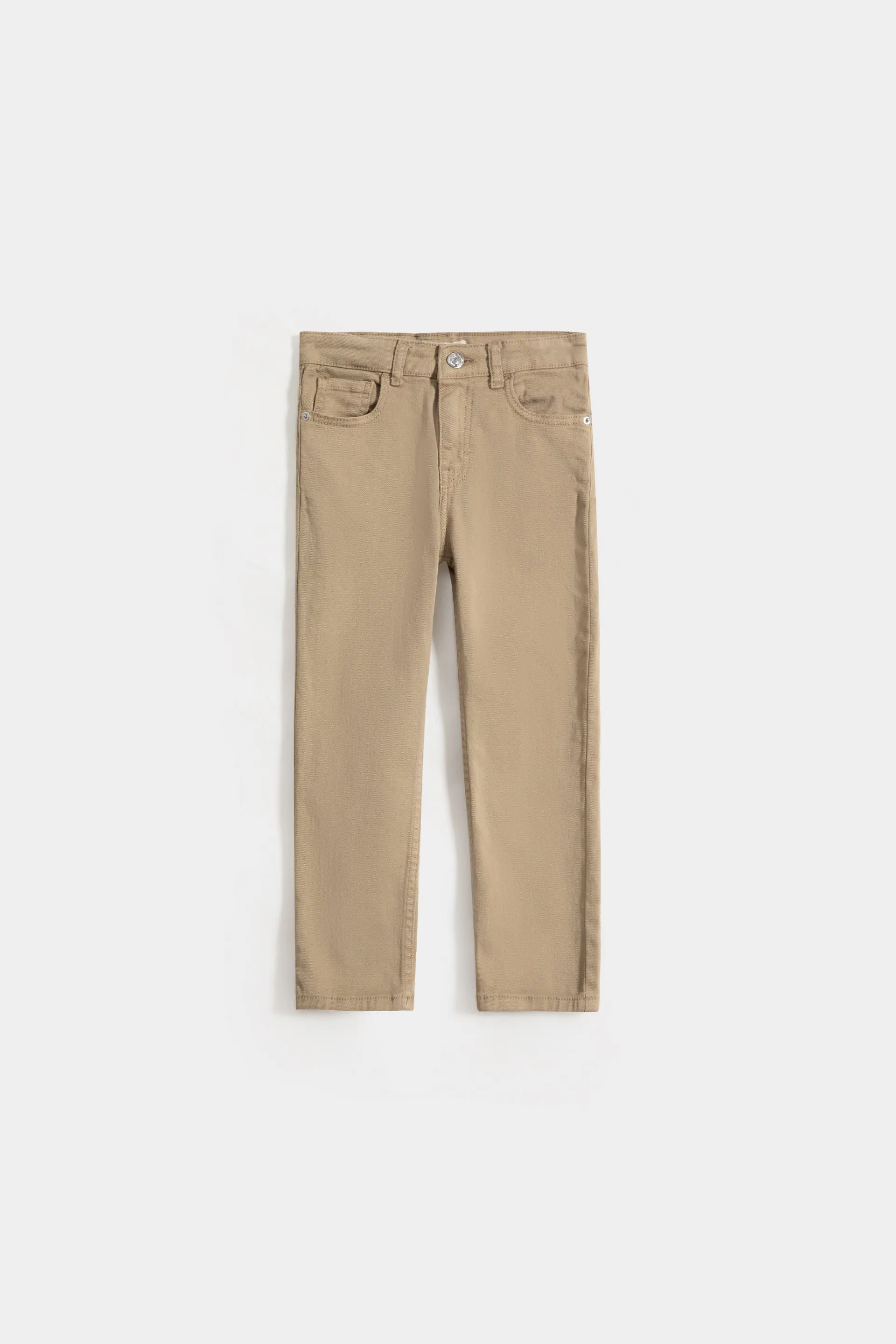 Basic Straight Chino Pants