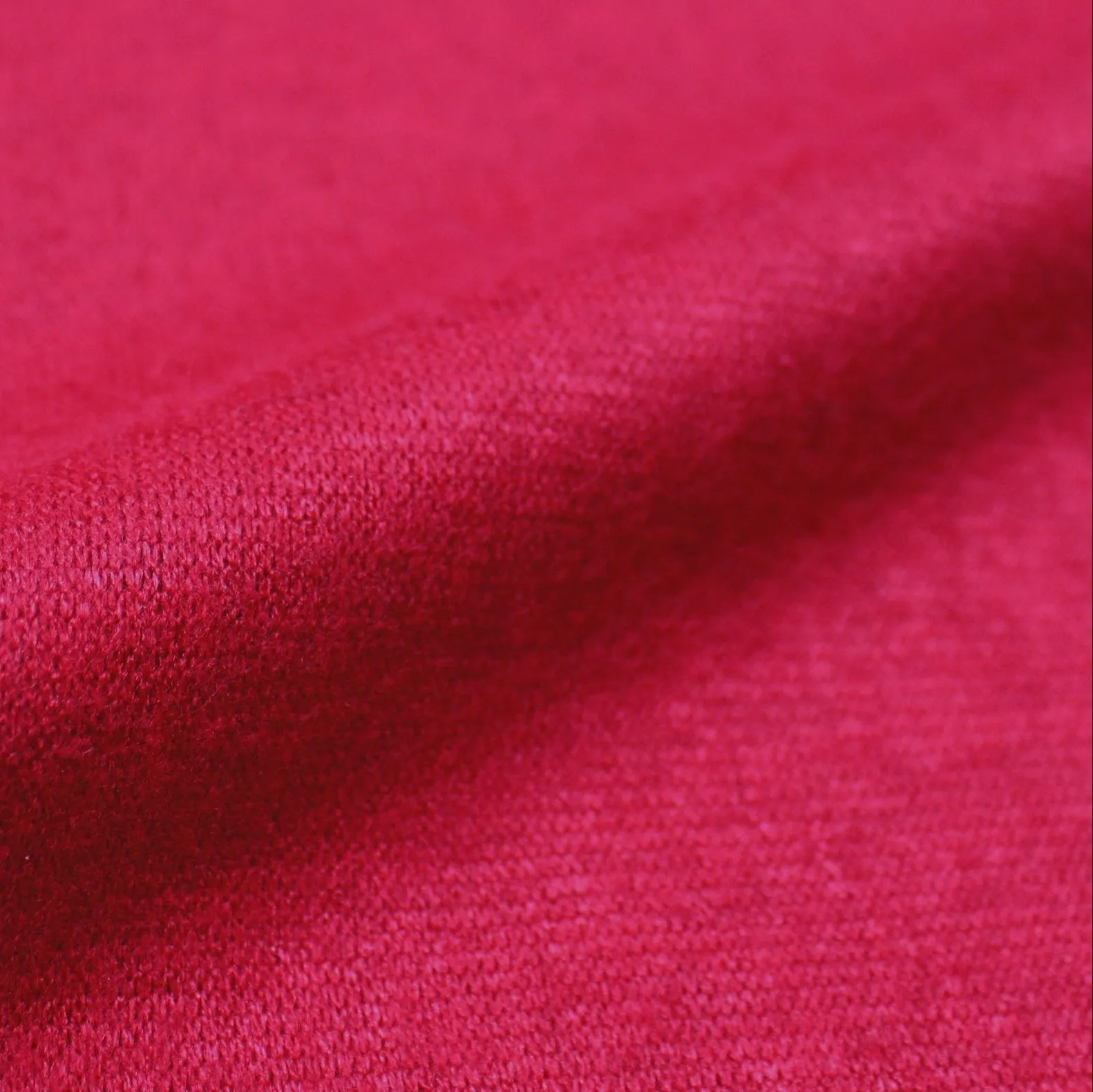 'beefy' rayon blend sweater doubleknit Oeko-Tex cert.- cerise