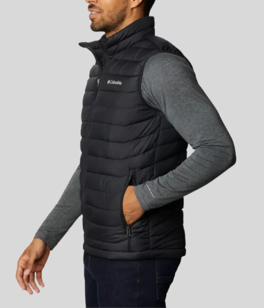 Black Mens Omni-Heat Gilet