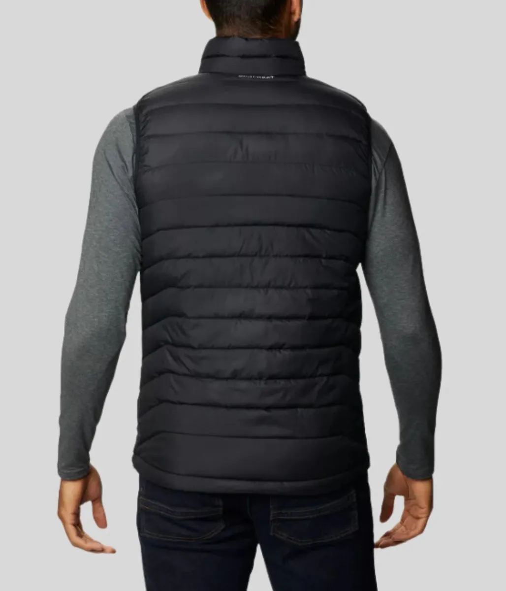 Black Mens Omni-Heat Gilet