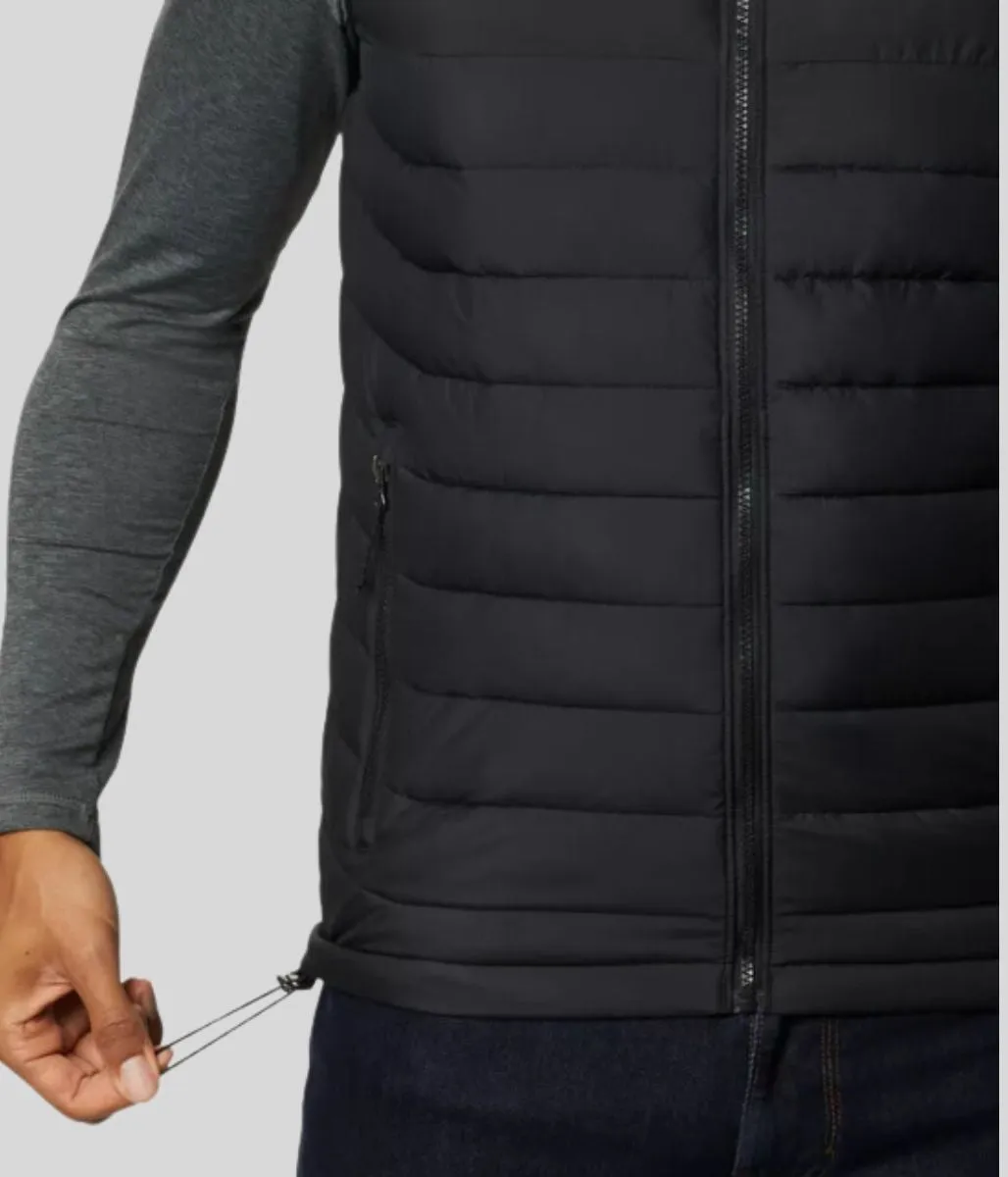 Black Mens Omni-Heat Gilet