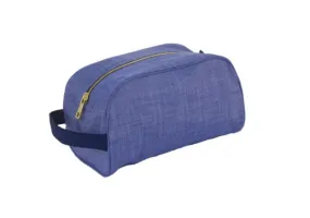 Blue Chambray Toiletry Bag