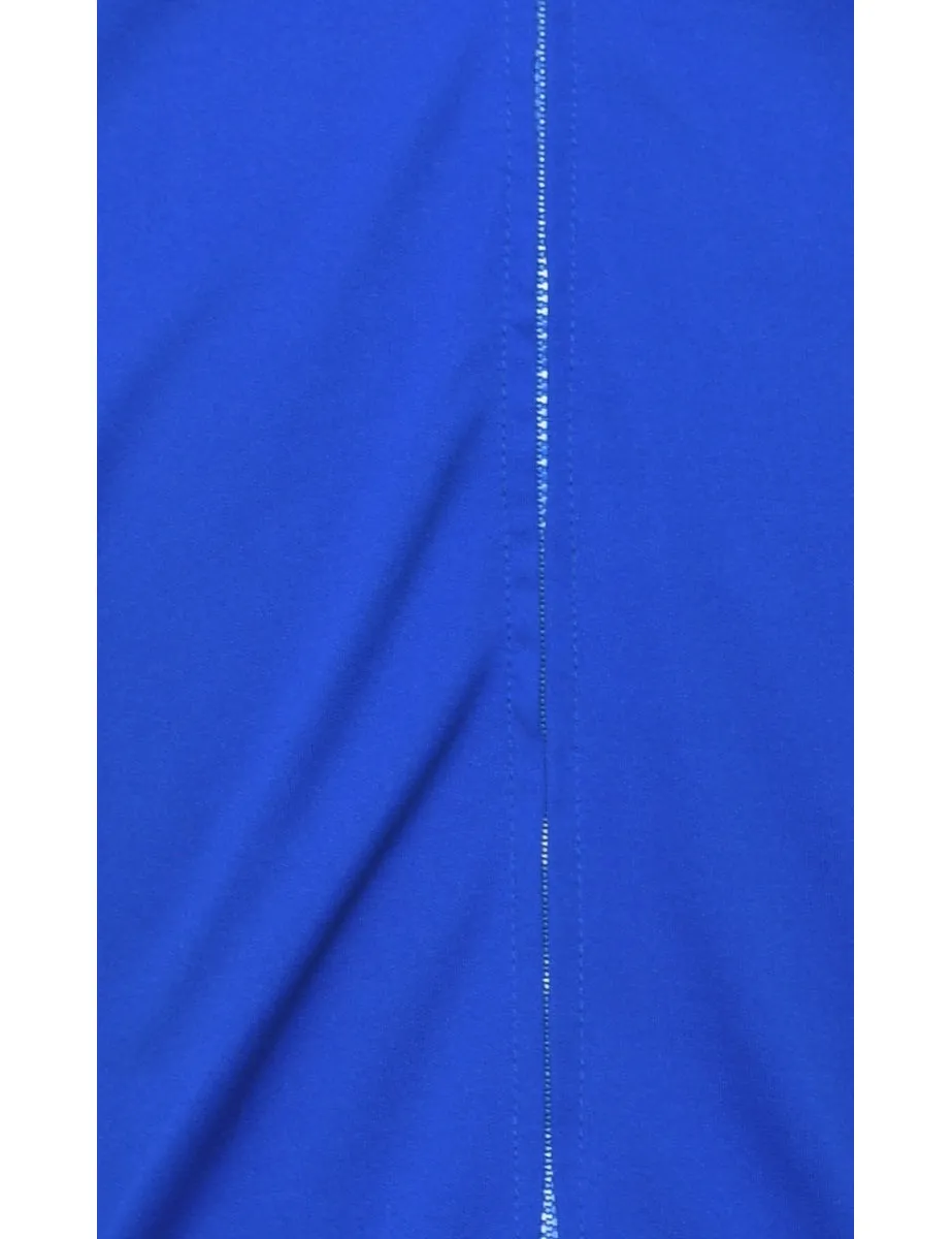 Blue Track Top - M