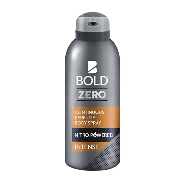 BOLD ZERO INTENSE PERFUME BODY SPRAY 120ML