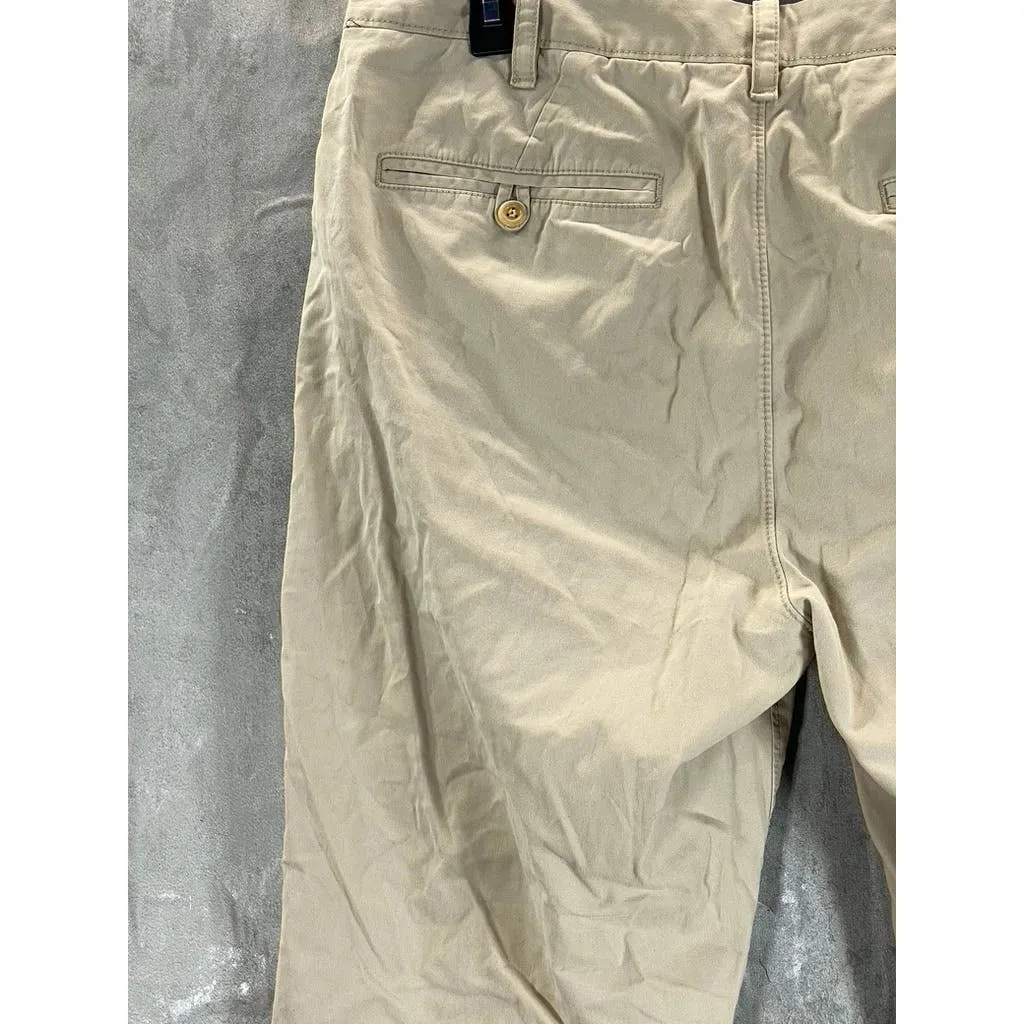 BONOBOS Men's Tan Bootleggers Straight Fit Chino Pants SZ 36X30