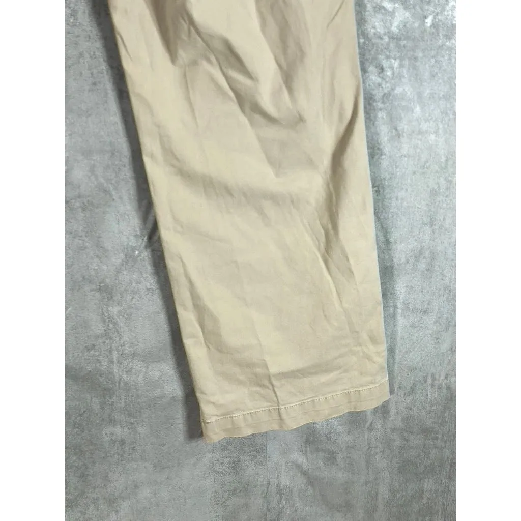 BONOBOS Men's Tan Bootleggers Straight Fit Chino Pants SZ 36X30