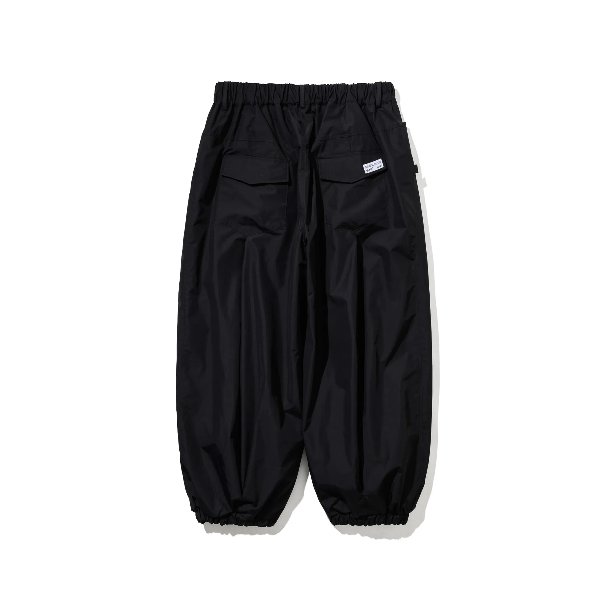 BSR NEW SUPER WIDE JOGGER PANTS BLACK