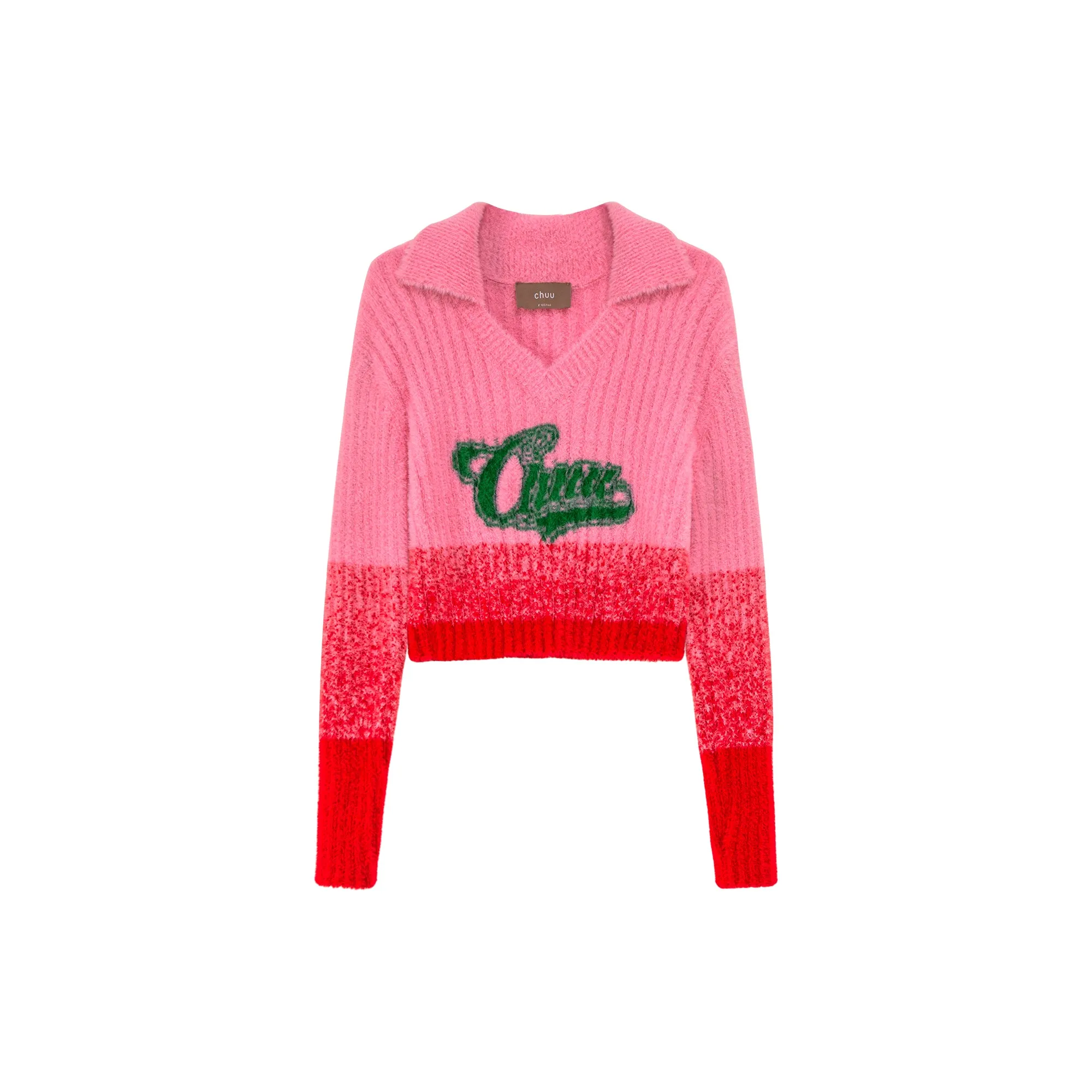 Bubbly Spirit Cropped Knit Sweater