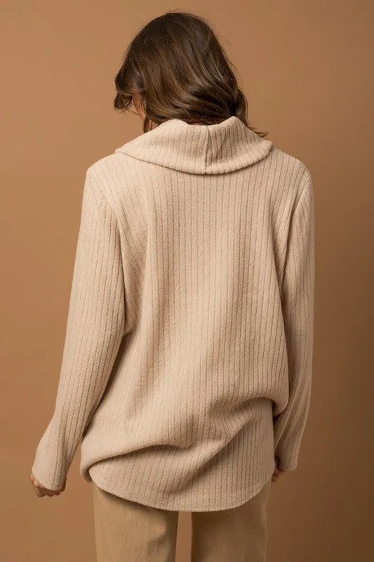 Carter Long Sleeve Turtleneck Top