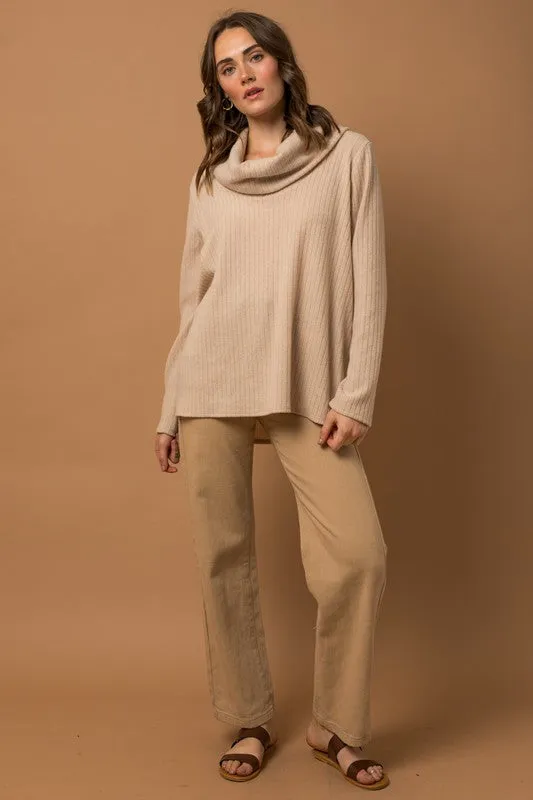 Carter Long Sleeve Turtleneck Top