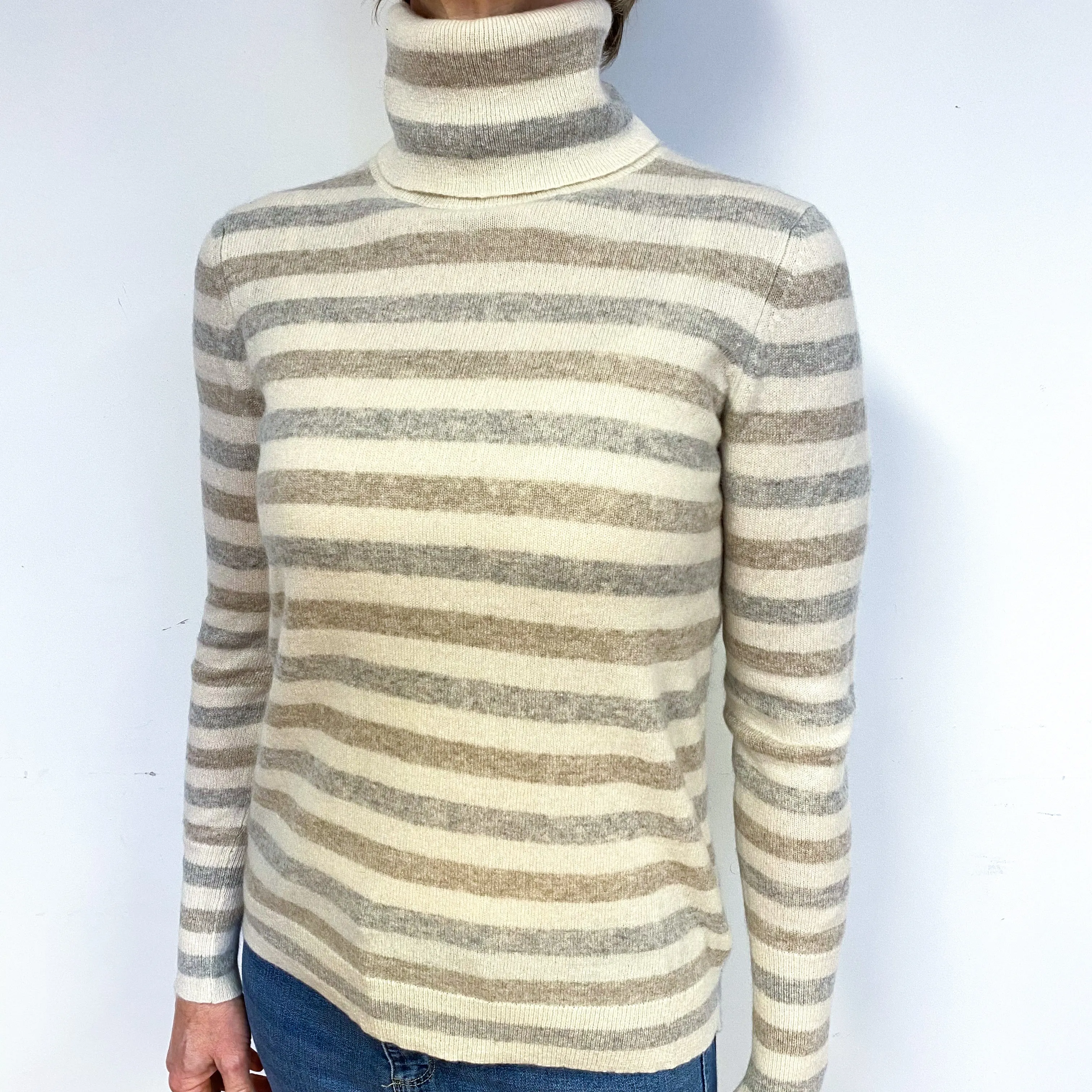 Cashmere Polo Neck Jumper