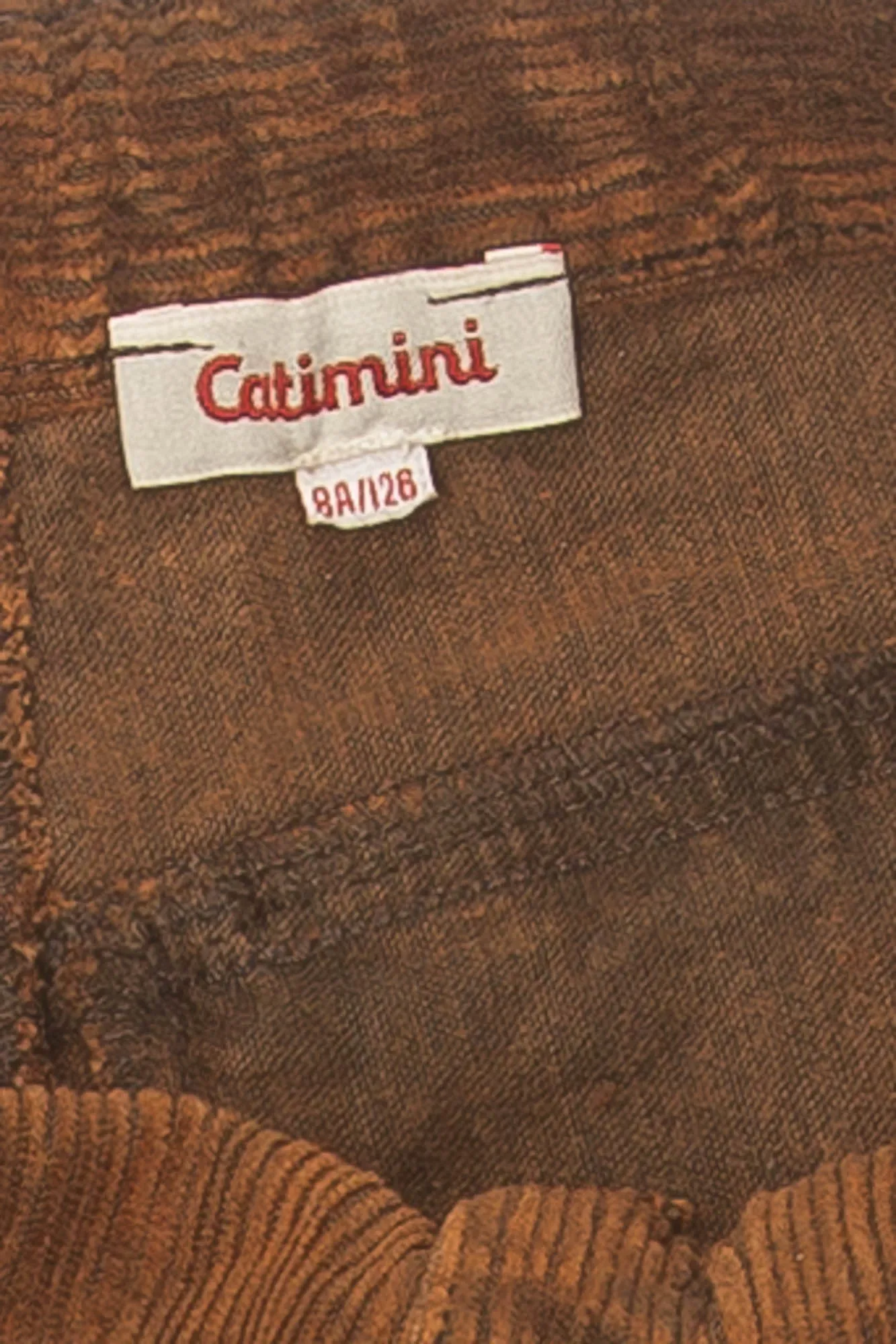 Catimini - Brown Corduroy Pants - 8A