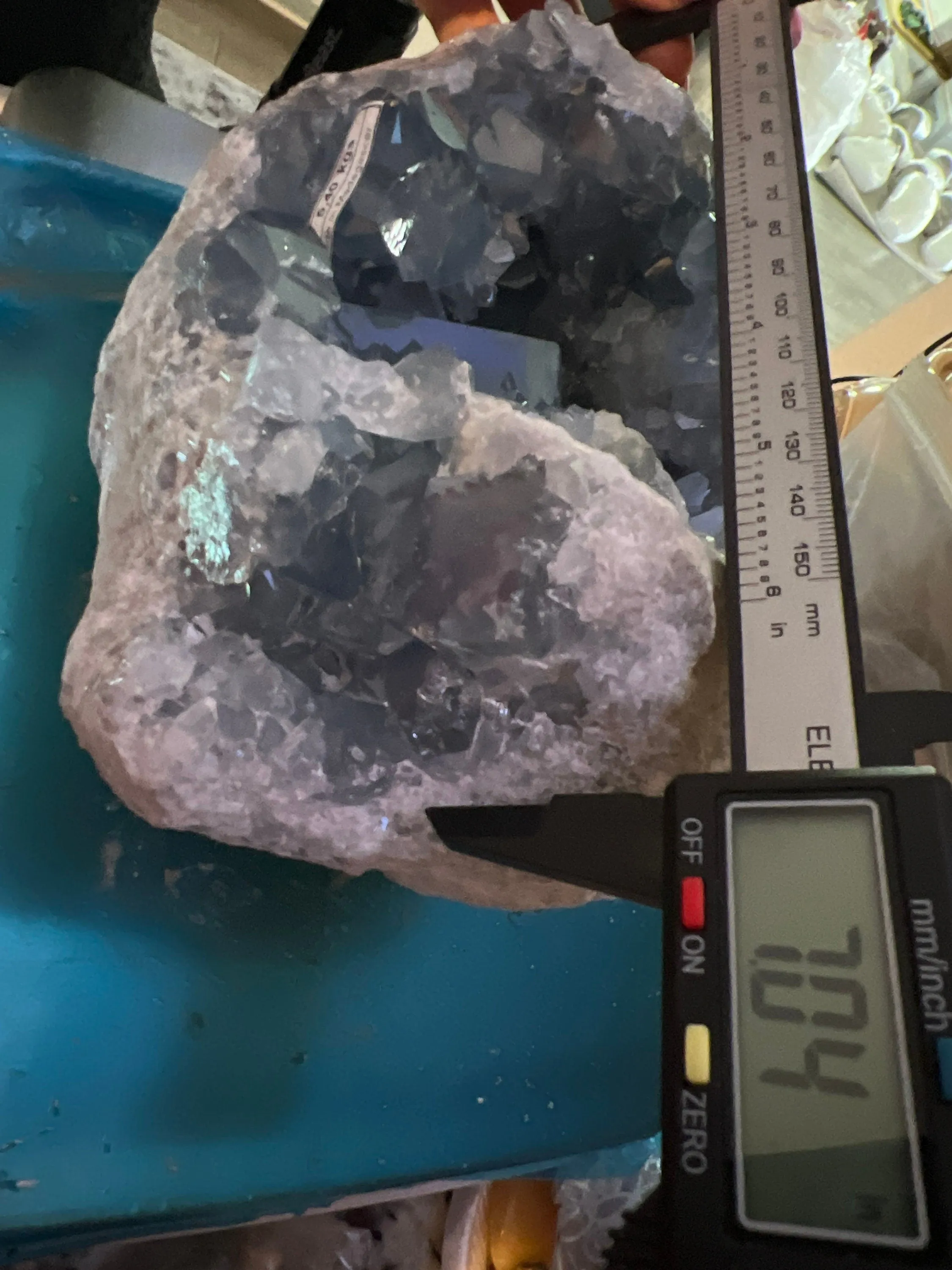 Celestite 11 pounds 7oz