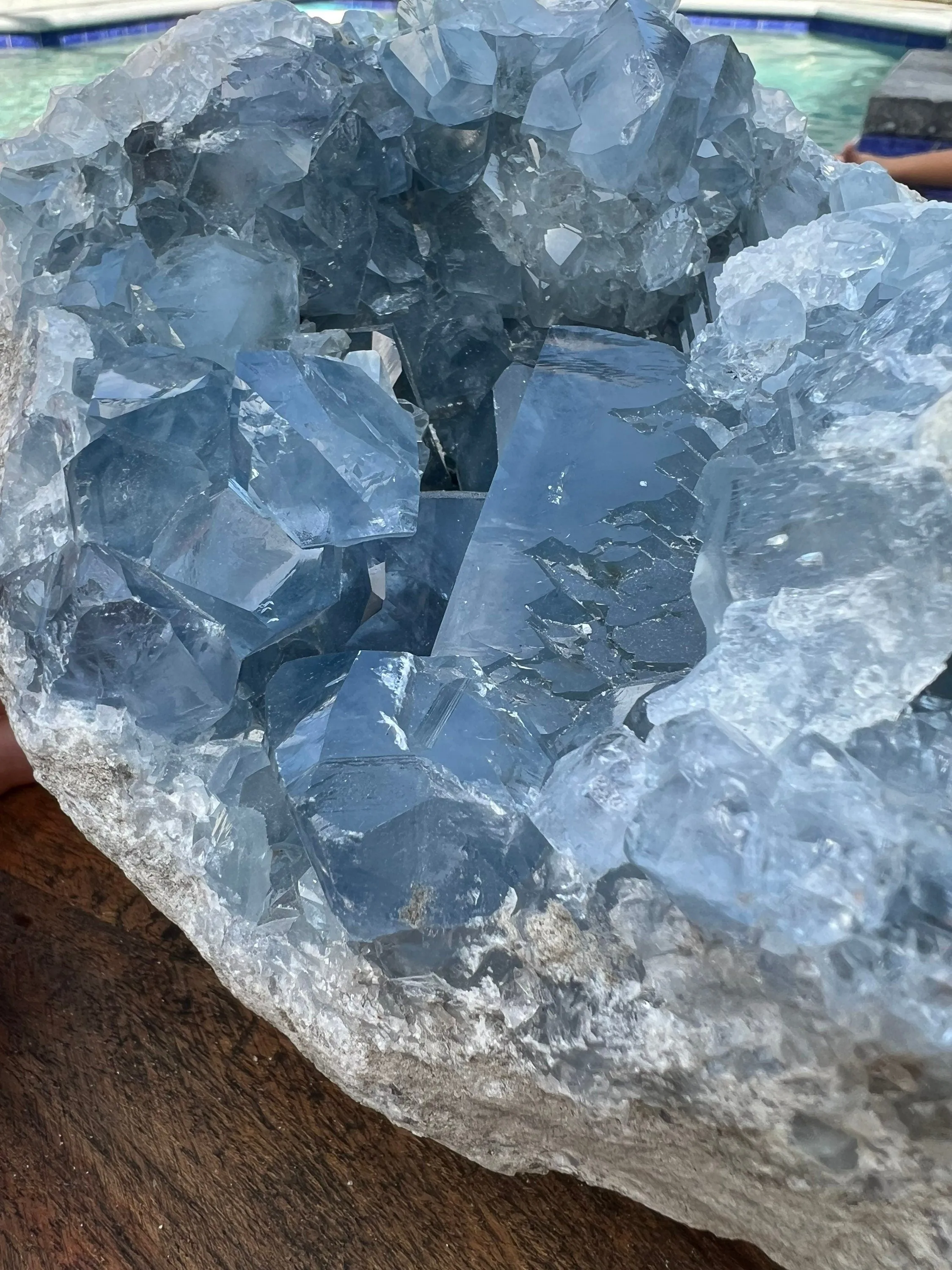 Celestite 11 pounds 7oz