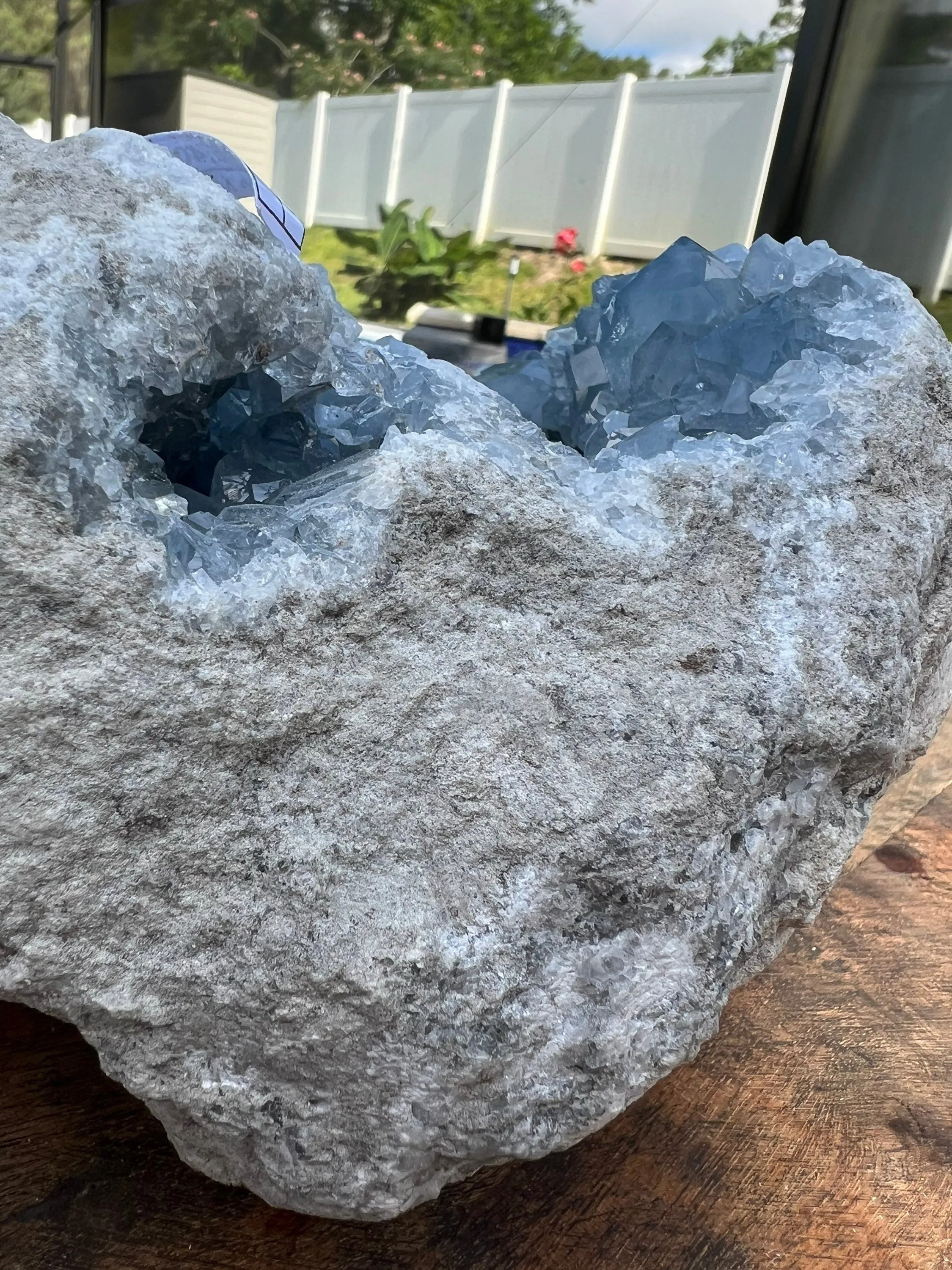 Celestite 11 pounds 7oz