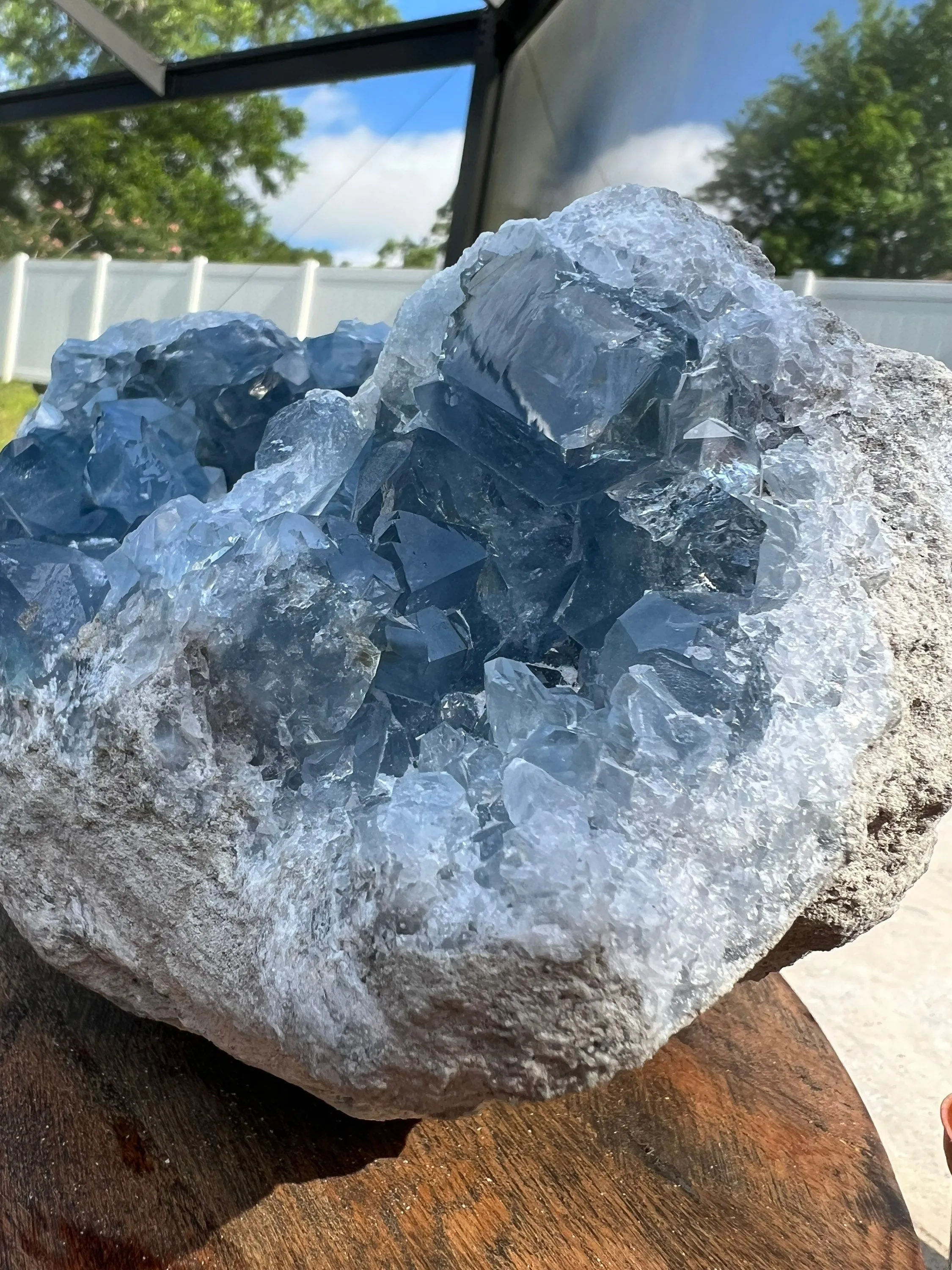 Celestite 11 pounds 7oz