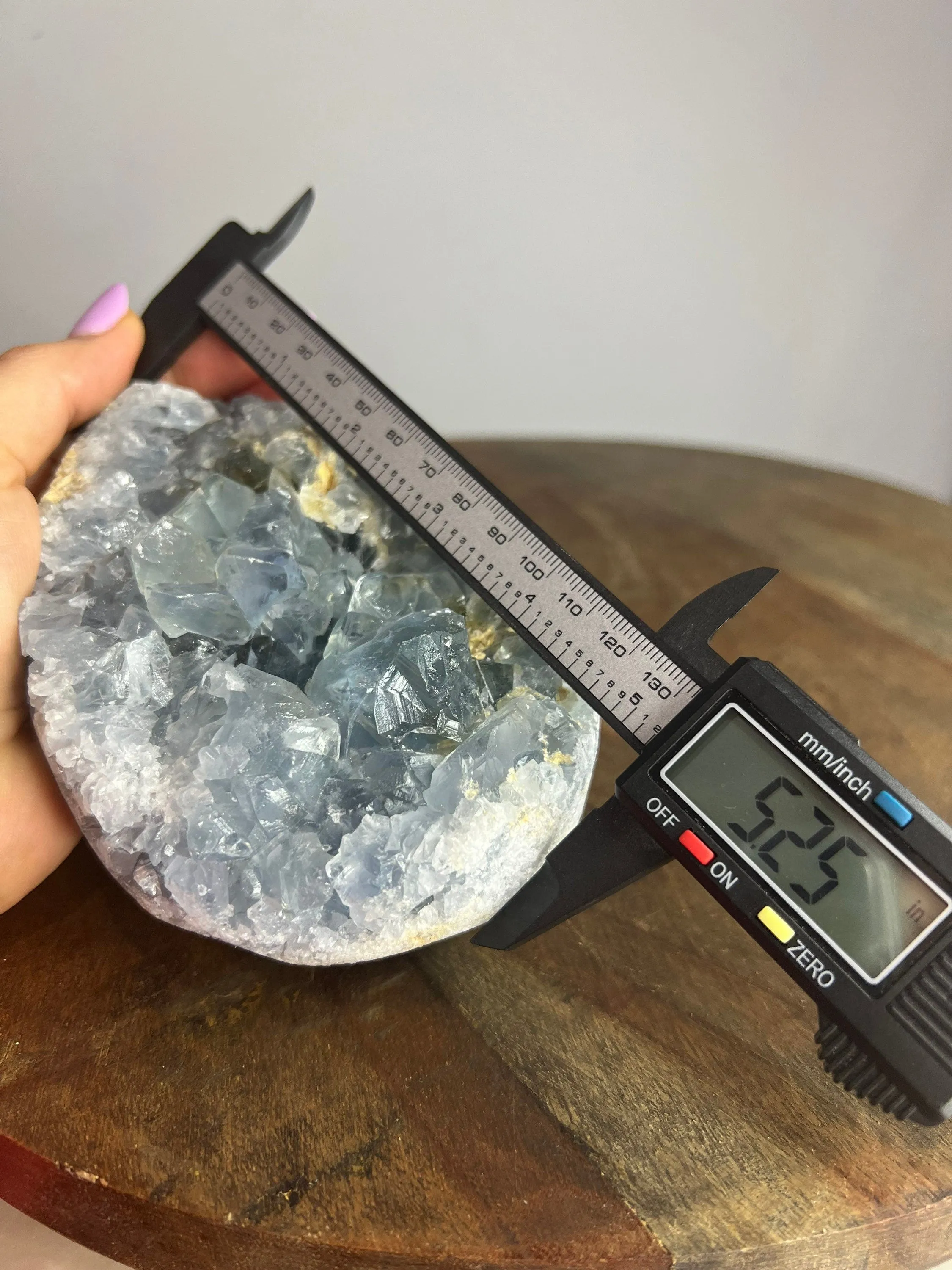 Celestite 3 pounds 6oz