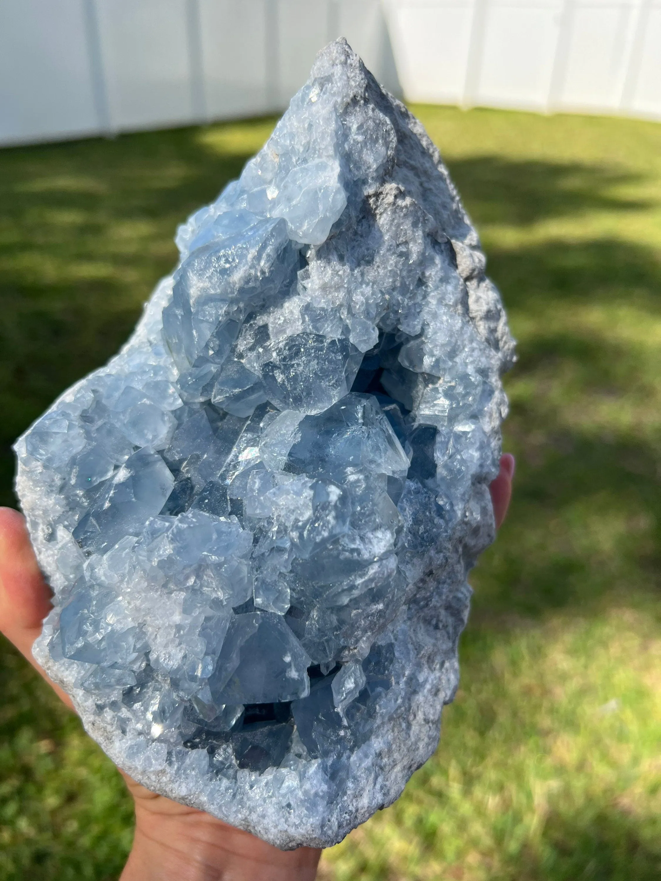 Celestite 5 pounds 14oz