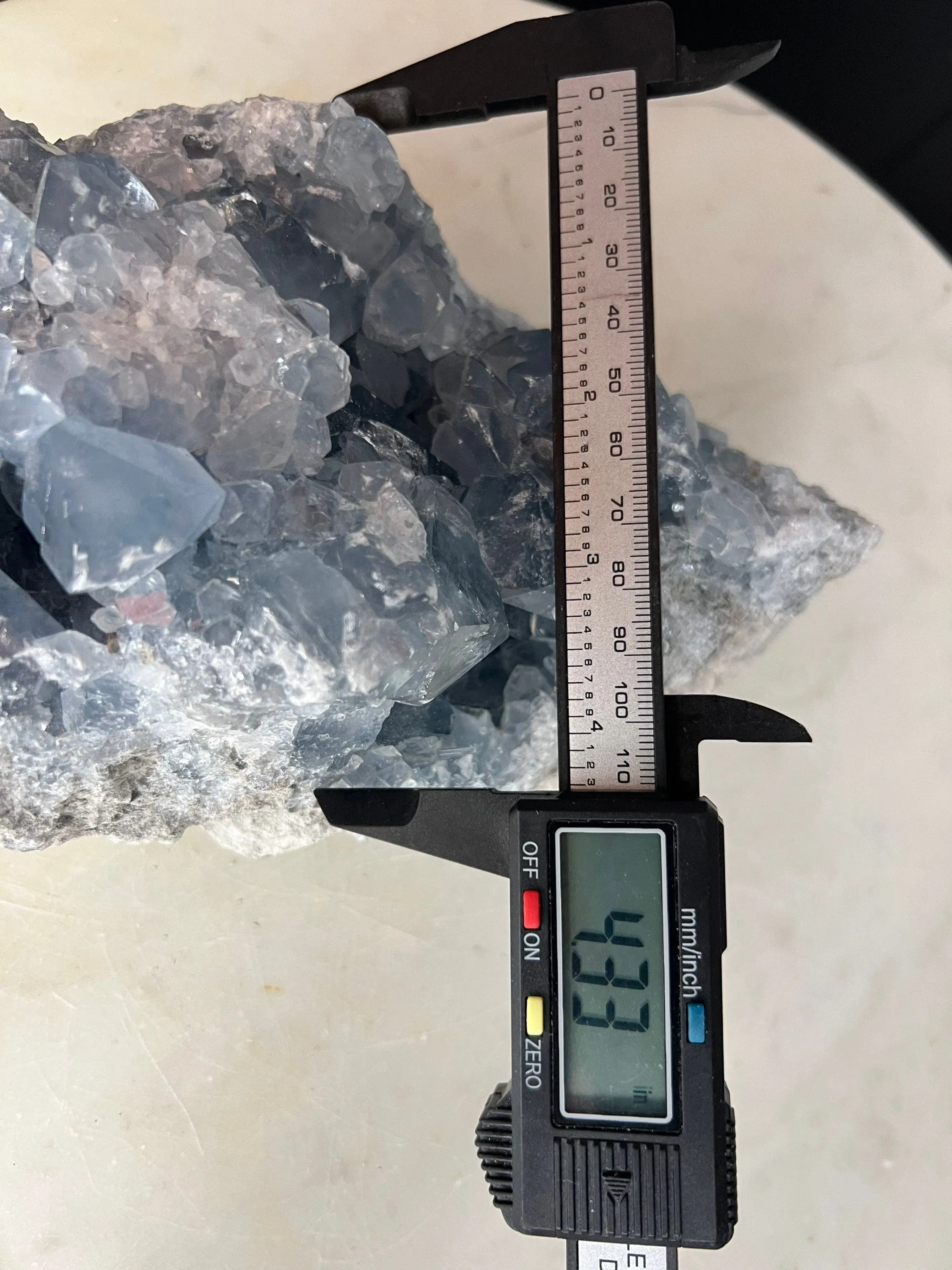 Celestite 5 pounds 14oz