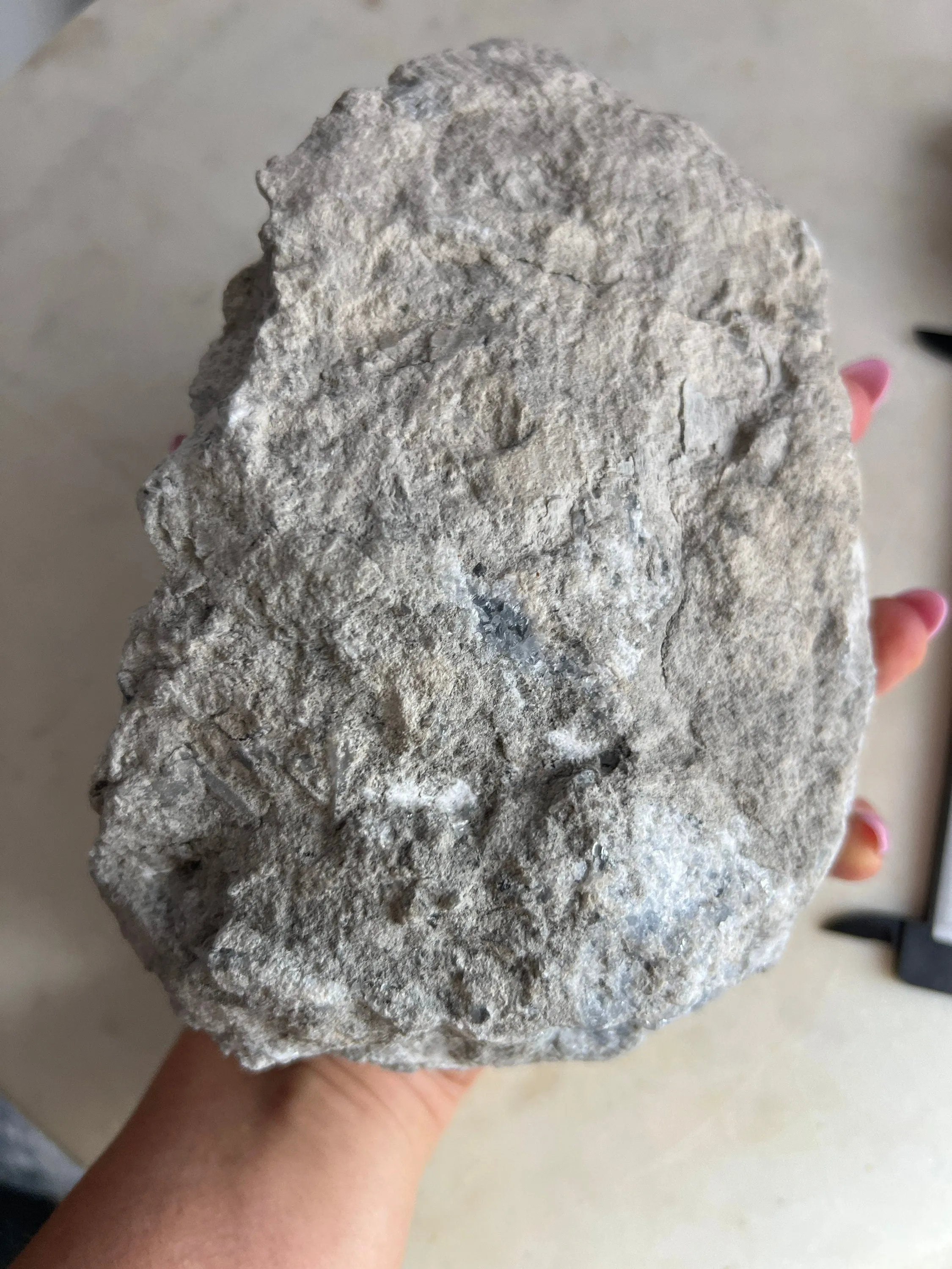 Celestite 5 pounds 14oz