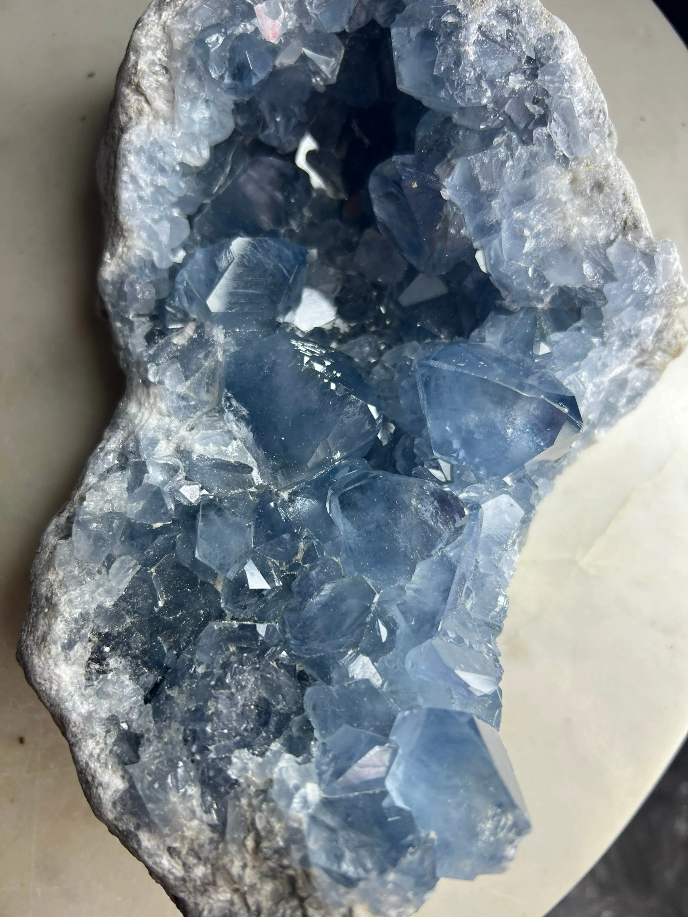 Celestite 7.4pounds from Madagascar