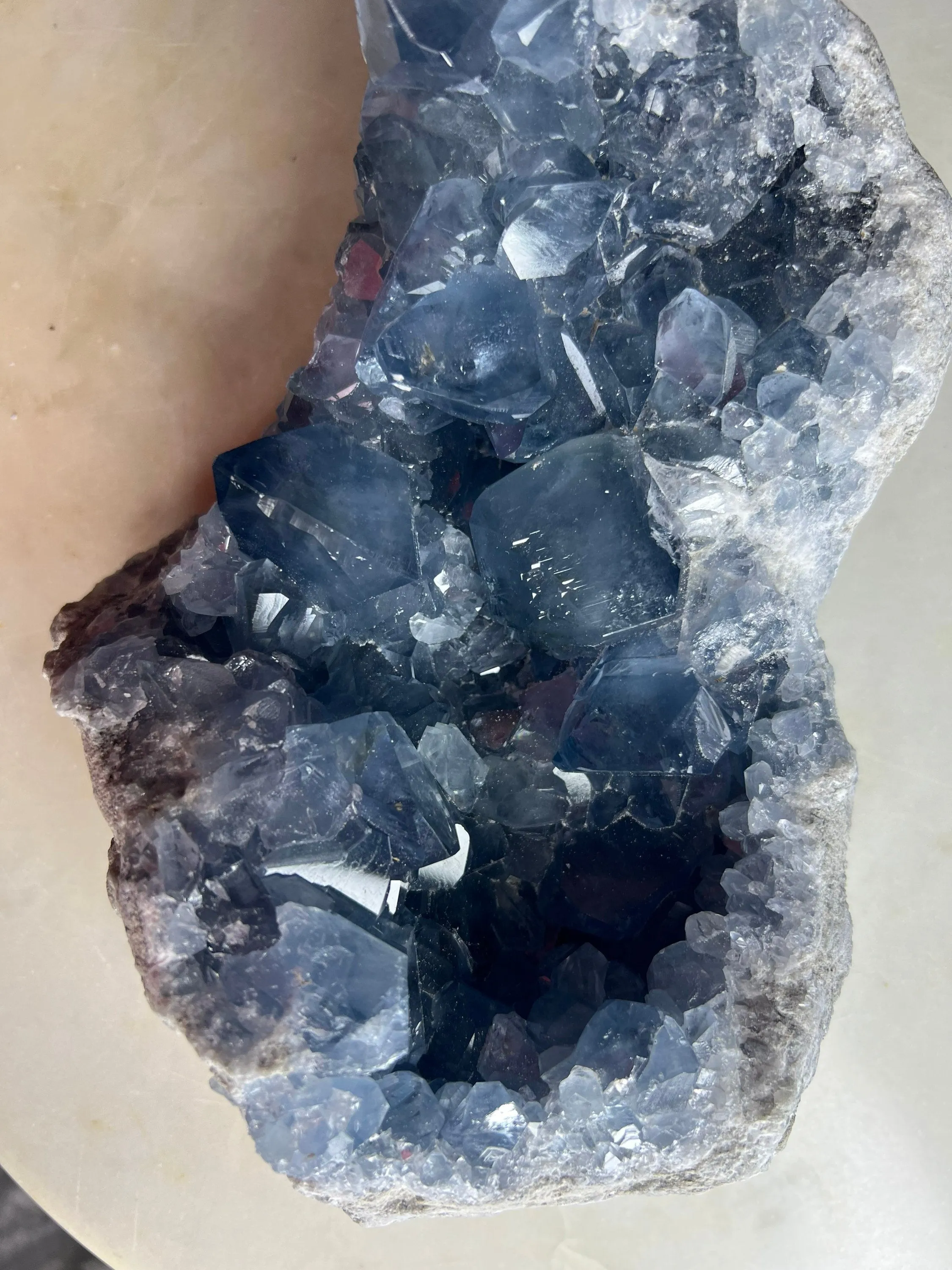 Celestite 7.4pounds from Madagascar