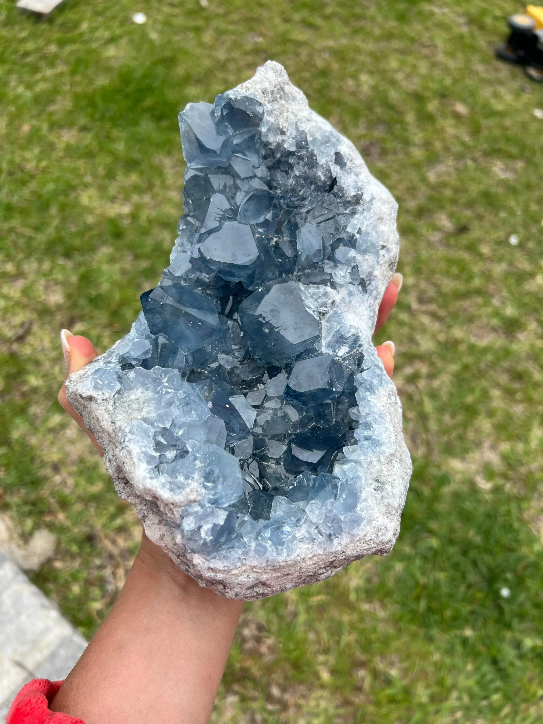 Celestite 7.4pounds from Madagascar