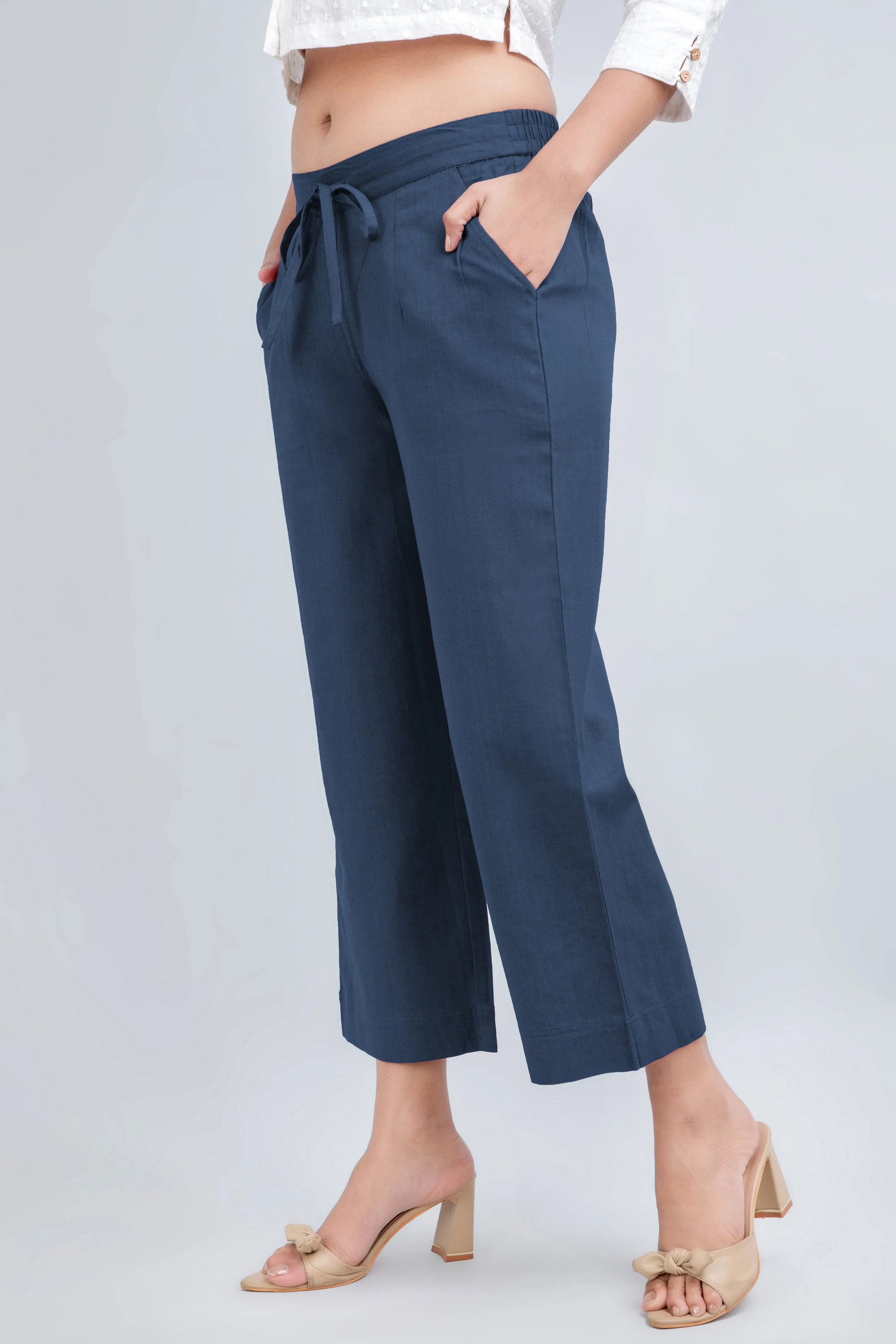 Cotton Linen Culottes