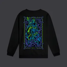 Cyber Druid Crewneck Black