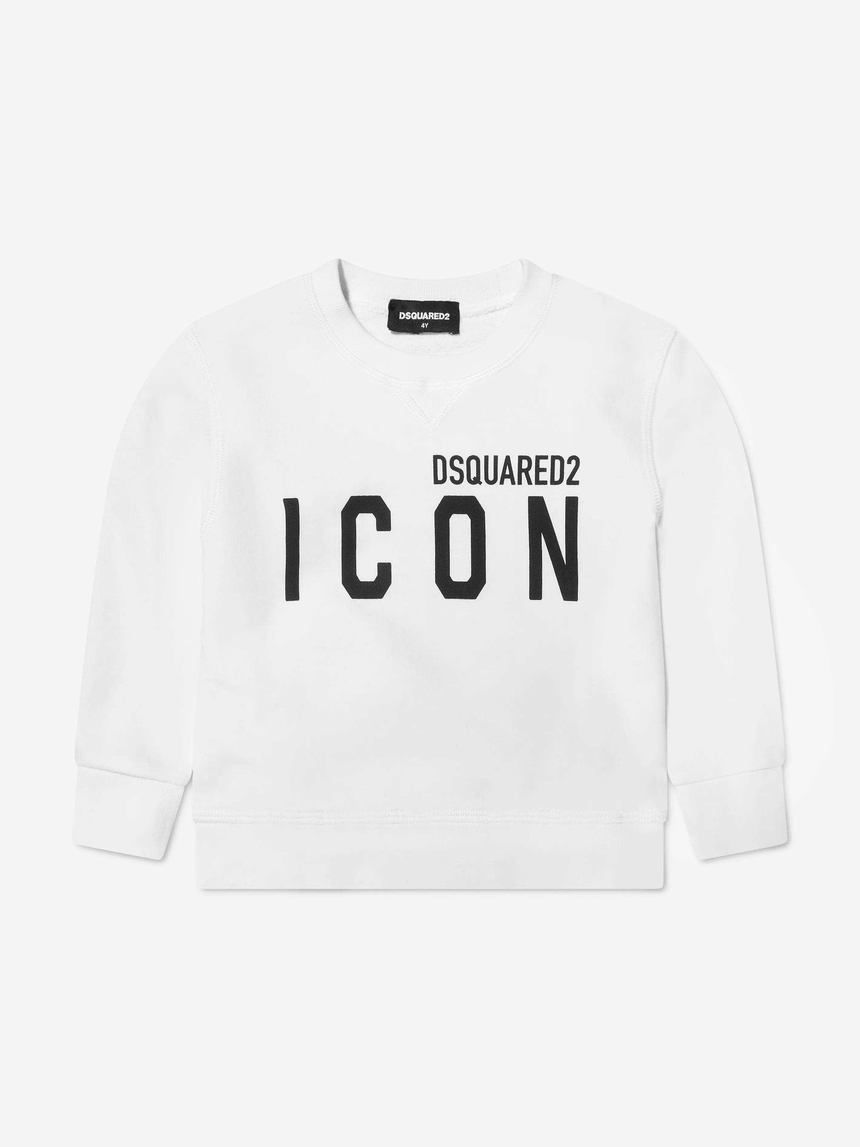 Dsquared2 Kids Icon Sweatshirt In White