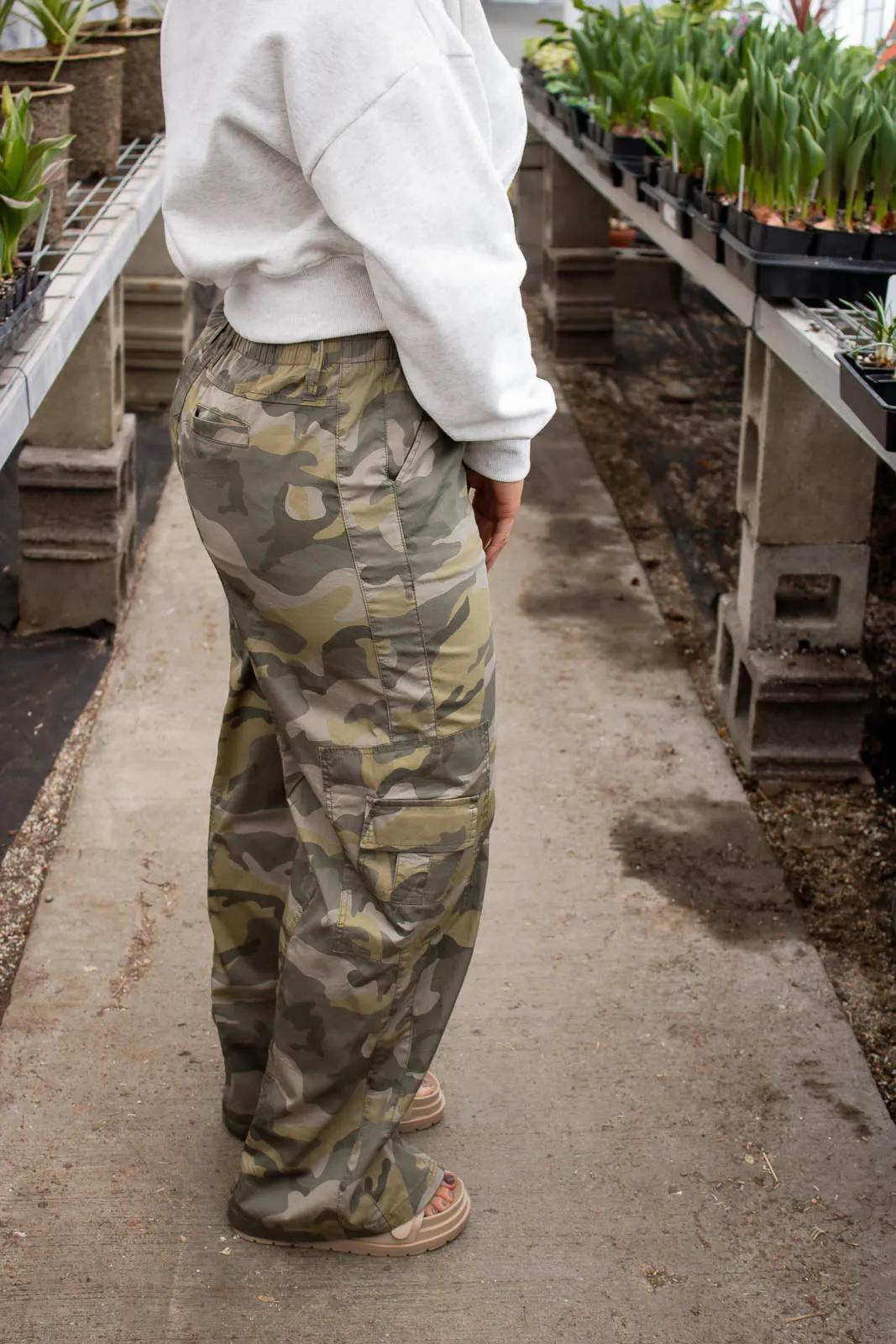 Ezra Camo Cargo Pants