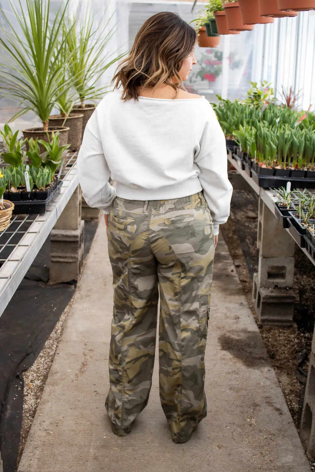 Ezra Camo Cargo Pants