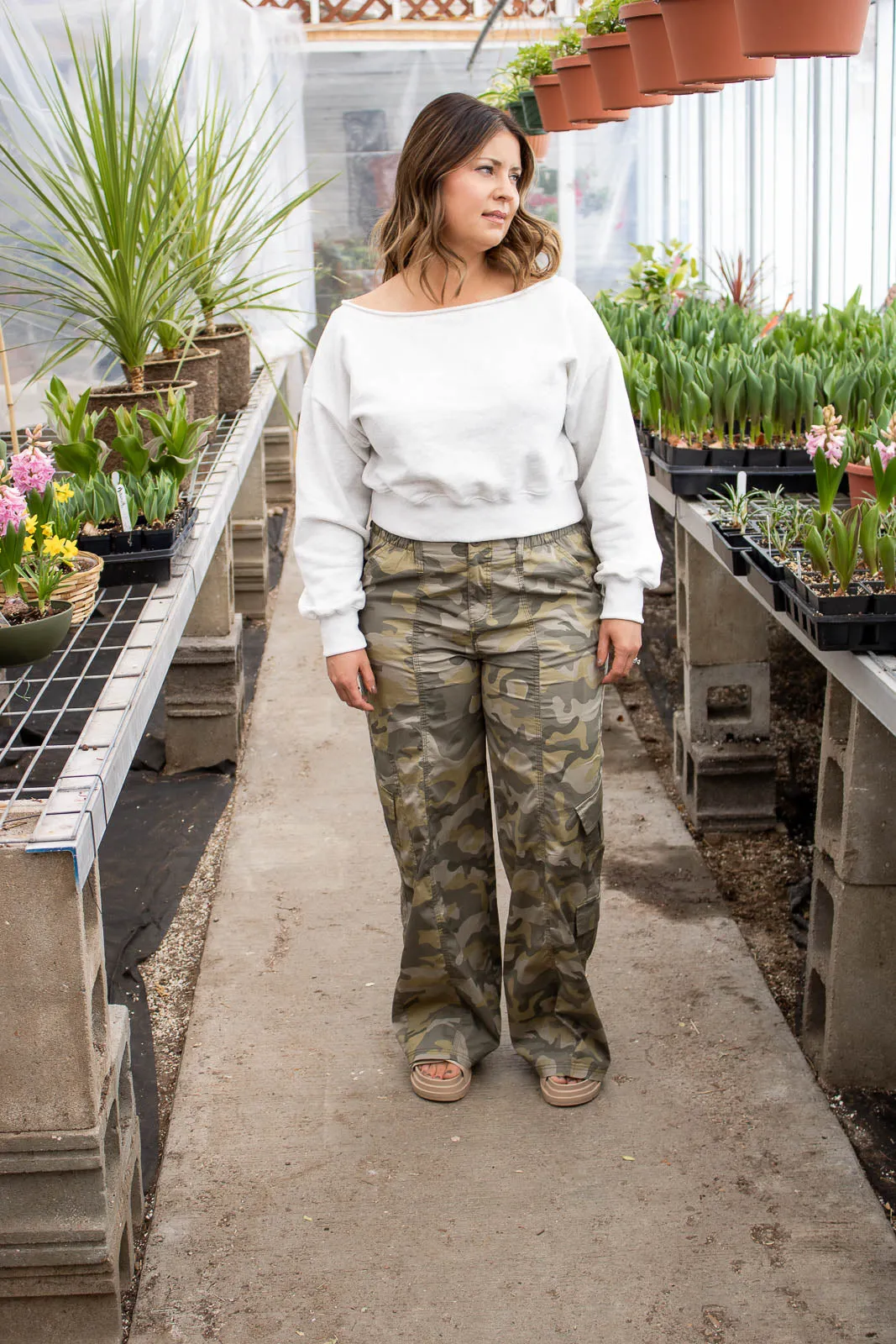 Ezra Camo Cargo Pants